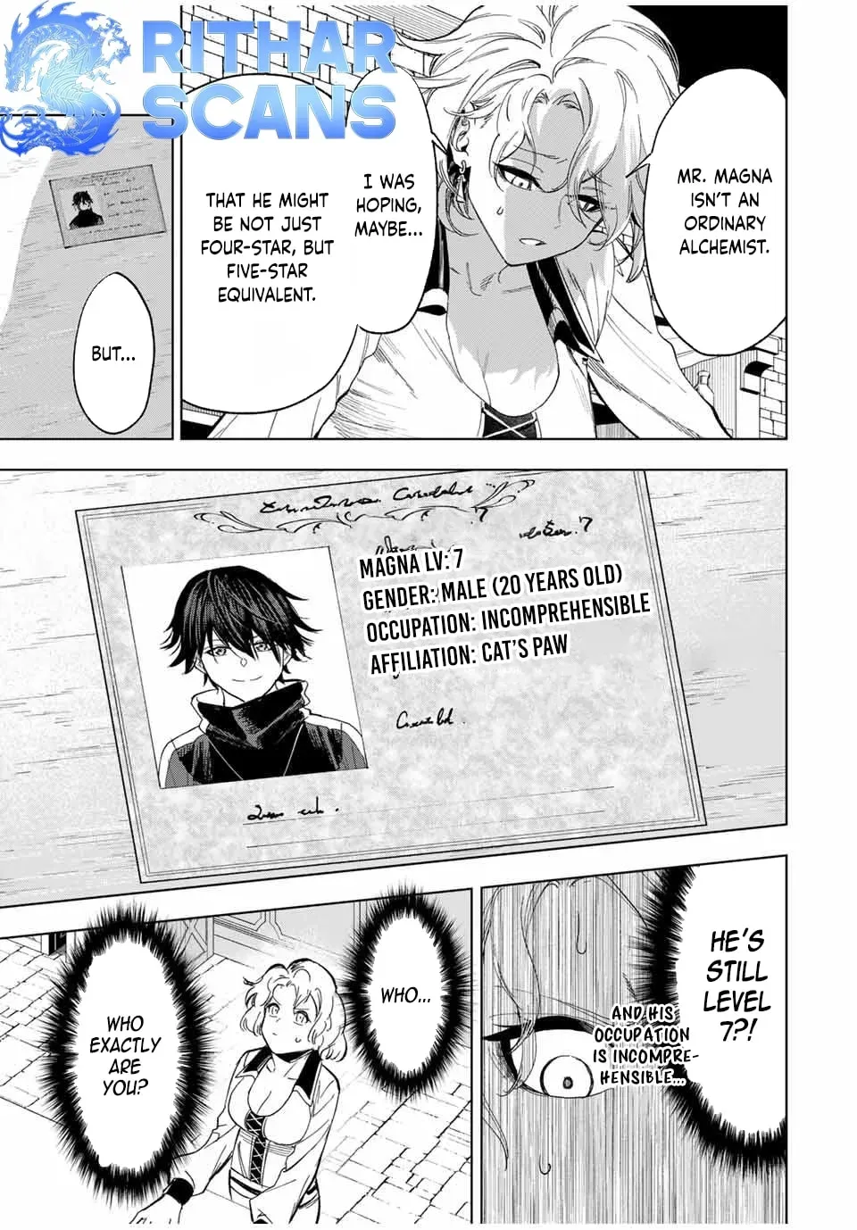 Genkai Shuuraku wo Datsu Mura Shita Renkinjutsushi, Tokai de "Saikyou" nano ga Bare Makuru. ~Rougai domo ni wa Iikagen Aiso ga Tsukimashita~ Chapter 14 — Page 7