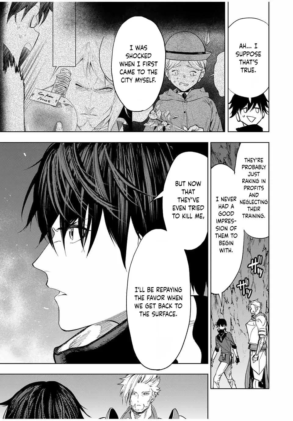 Genkai Shuuraku wo Datsu Mura Shita Renkinjutsushi, Tokai de "Saikyou" nano ga Bare Makuru. ~Rougai domo ni wa Iikagen Aiso ga Tsukimashita~ Chapter 14 — Page 13