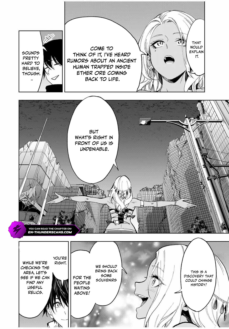 Genkai Shuuraku wo Datsu Mura Shita Renkinjutsushi, Tokai de "Saikyou" nano ga Bare Makuru. ~Rougai domo ni wa Iikagen Aiso ga Tsukimashita~ Chapter 15 — Page 5