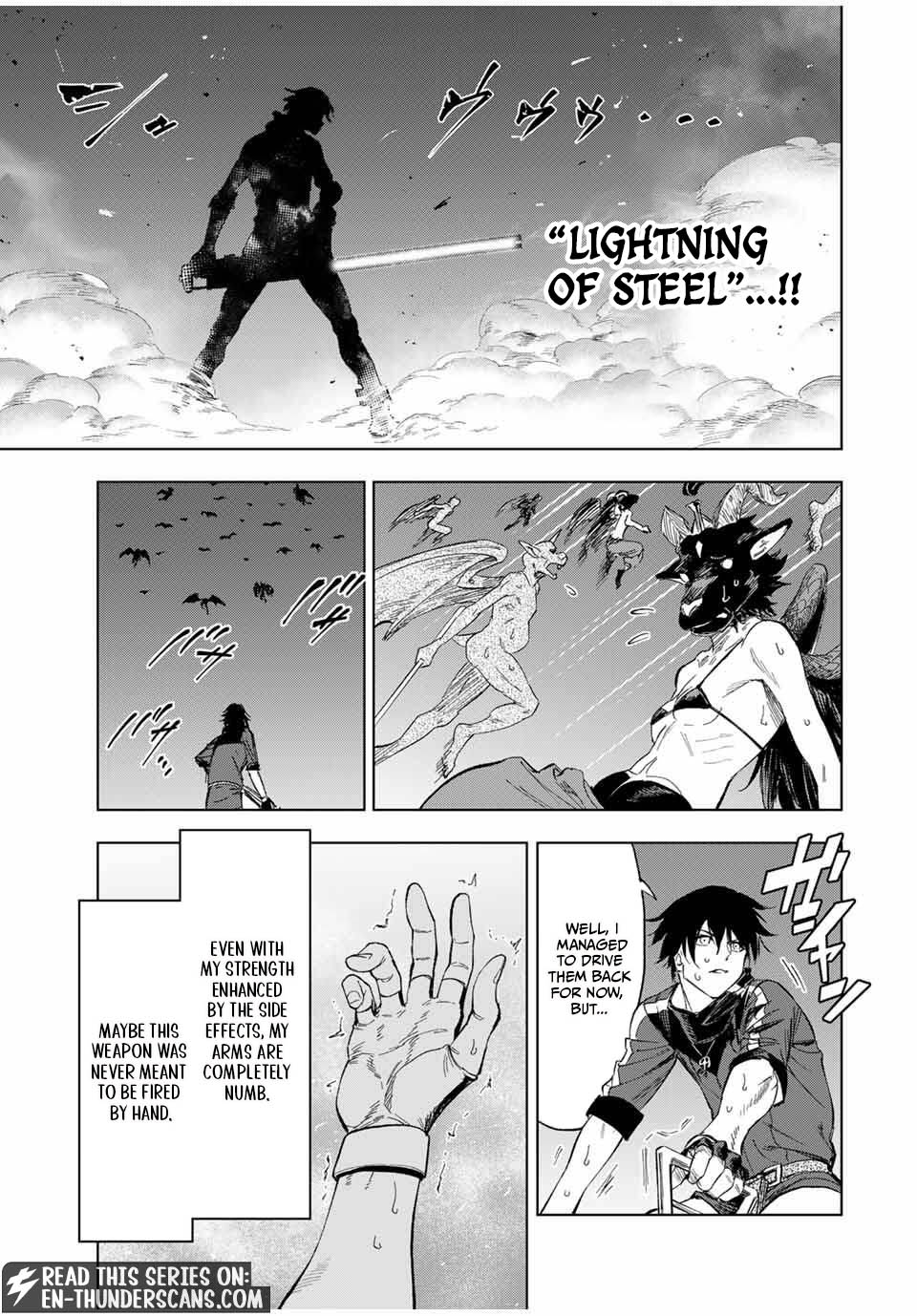 Genkai Shuuraku wo Datsu Mura Shita Renkinjutsushi, Tokai de "Saikyou" nano ga Bare Makuru. ~Rougai domo ni wa Iikagen Aiso ga Tsukimashita~ Chapter 16 — Page 9