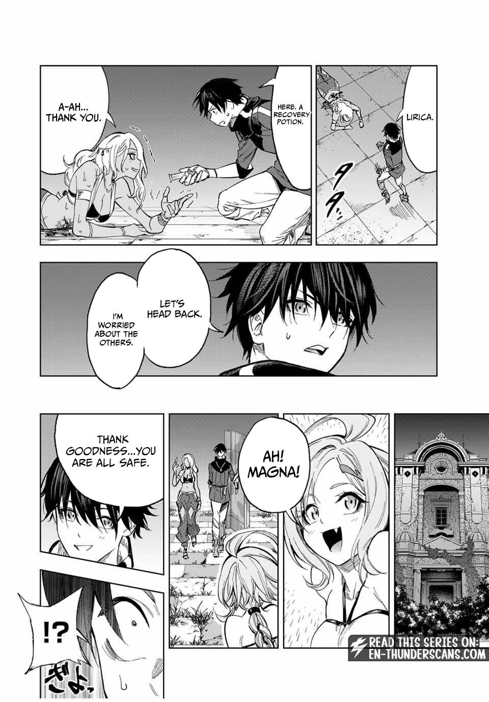 Genkai Shuuraku wo Datsu Mura Shita Renkinjutsushi, Tokai de "Saikyou" nano ga Bare Makuru. ~Rougai domo ni wa Iikagen Aiso ga Tsukimashita~ Chapter 16 — Page 10