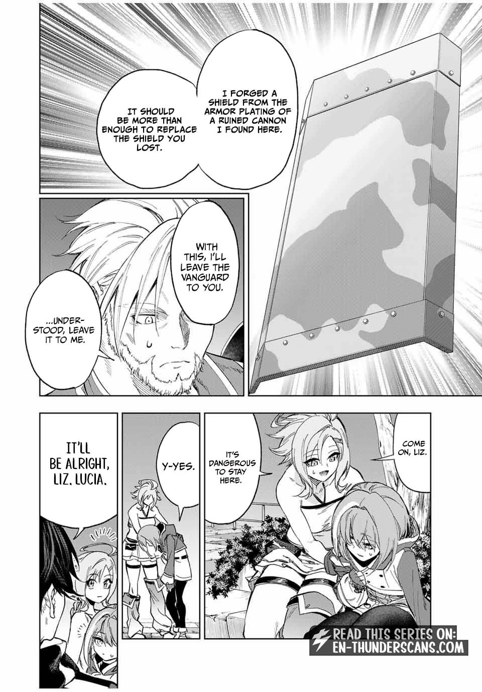 Genkai Shuuraku wo Datsu Mura Shita Renkinjutsushi, Tokai de "Saikyou" nano ga Bare Makuru. ~Rougai domo ni wa Iikagen Aiso ga Tsukimashita~ Chapter 16 — Page 14