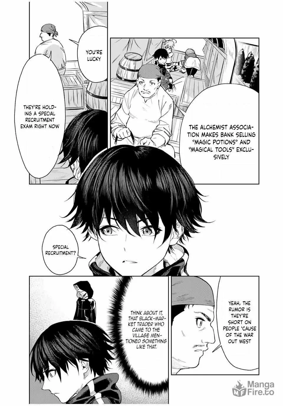 Genkai Shuuraku wo Datsu Mura Shita Renkinjutsushi, Tokai de "Saikyou" nano ga Bare Makuru. ~Rougai domo ni wa Iikagen Aiso ga Tsukimashita~ Chapter 2 — Page 3