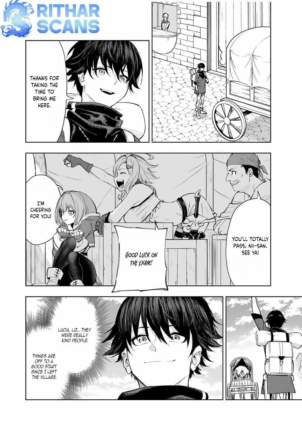 Genkai Shuuraku wo Datsu Mura Shita Renkinjutsushi, Tokai de "Saikyou" nano ga Bare Makuru. ~Rougai domo ni wa Iikagen Aiso ga Tsukimashita~ Chapter 2 — Page 4