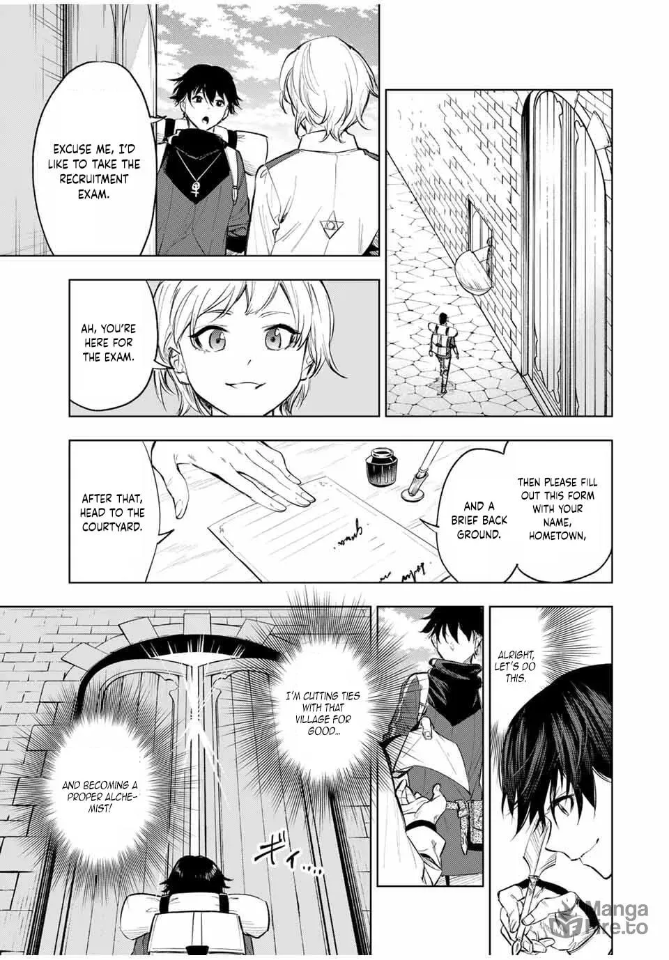 Genkai Shuuraku wo Datsu Mura Shita Renkinjutsushi, Tokai de "Saikyou" nano ga Bare Makuru. ~Rougai domo ni wa Iikagen Aiso ga Tsukimashita~ Chapter 2 — Page 5