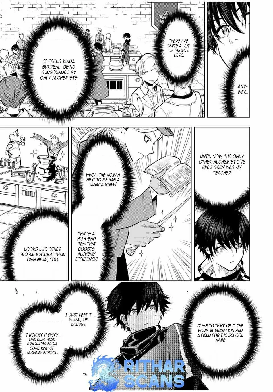 Genkai Shuuraku wo Datsu Mura Shita Renkinjutsushi, Tokai de "Saikyou" nano ga Bare Makuru. ~Rougai domo ni wa Iikagen Aiso ga Tsukimashita~ Chapter 2 — Page 7