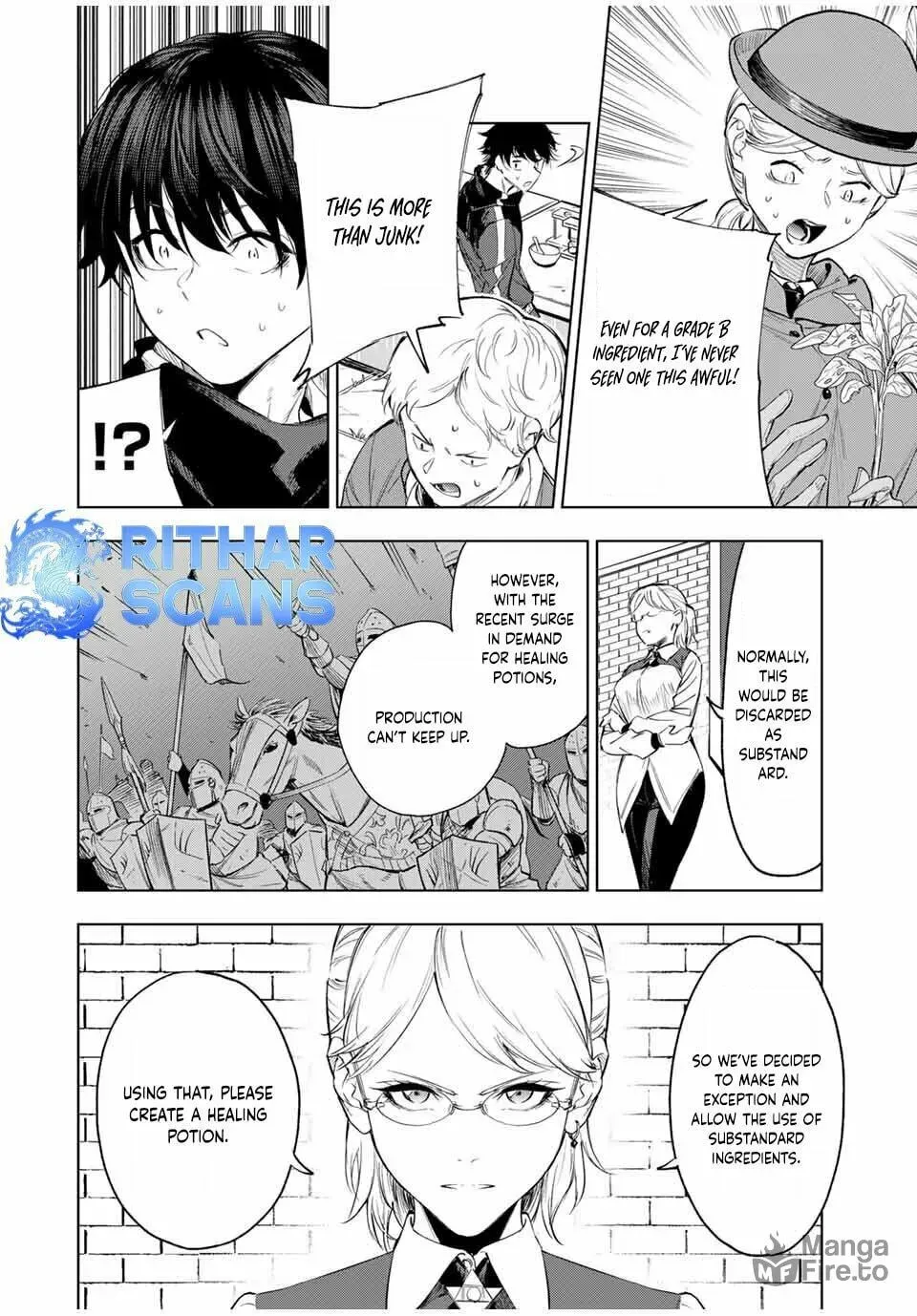 Genkai Shuuraku wo Datsu Mura Shita Renkinjutsushi, Tokai de "Saikyou" nano ga Bare Makuru. ~Rougai domo ni wa Iikagen Aiso ga Tsukimashita~ Chapter 2 — Page 10