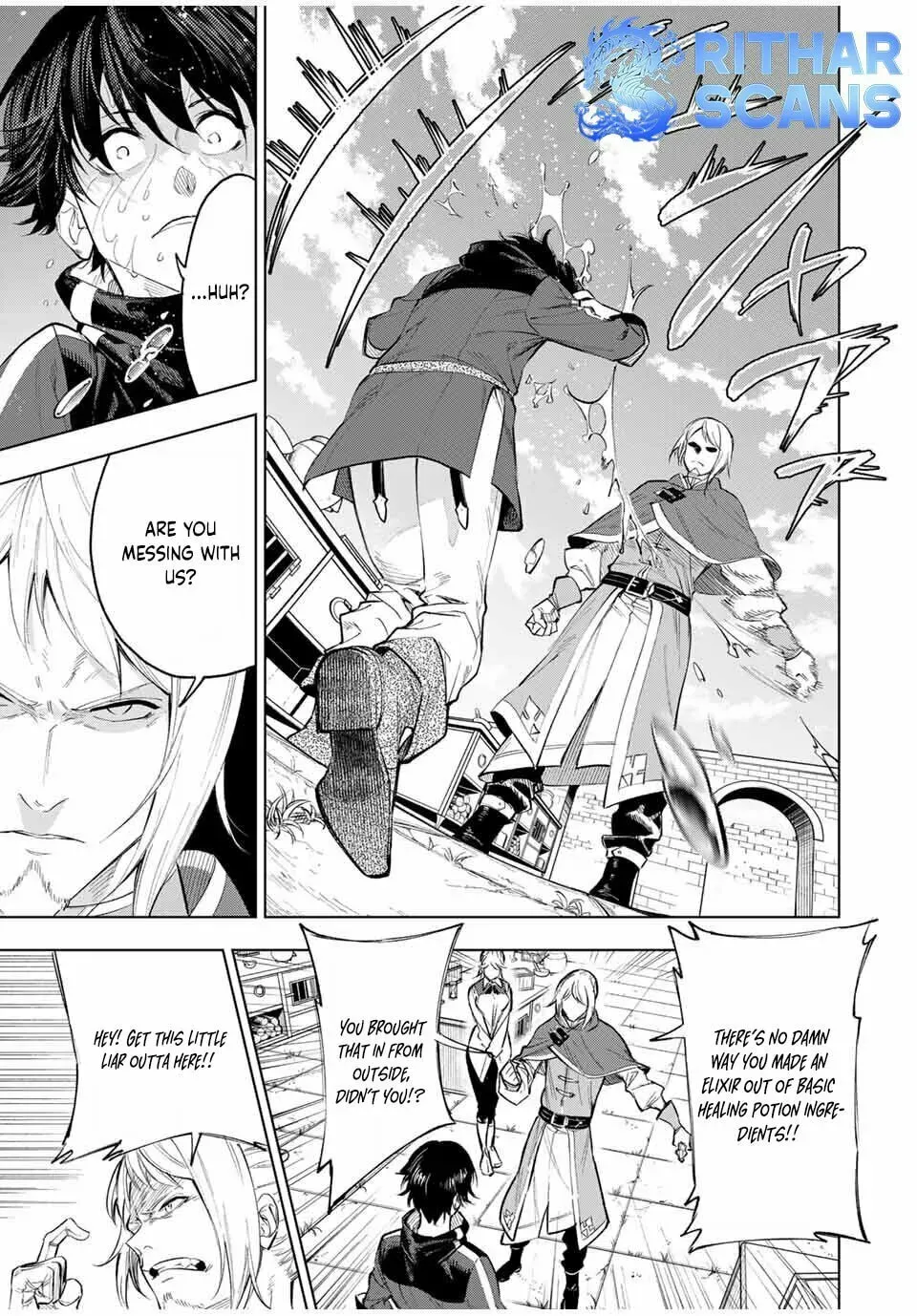 Genkai Shuuraku wo Datsu Mura Shita Renkinjutsushi, Tokai de "Saikyou" nano ga Bare Makuru. ~Rougai domo ni wa Iikagen Aiso ga Tsukimashita~ Chapter 2 — Page 19