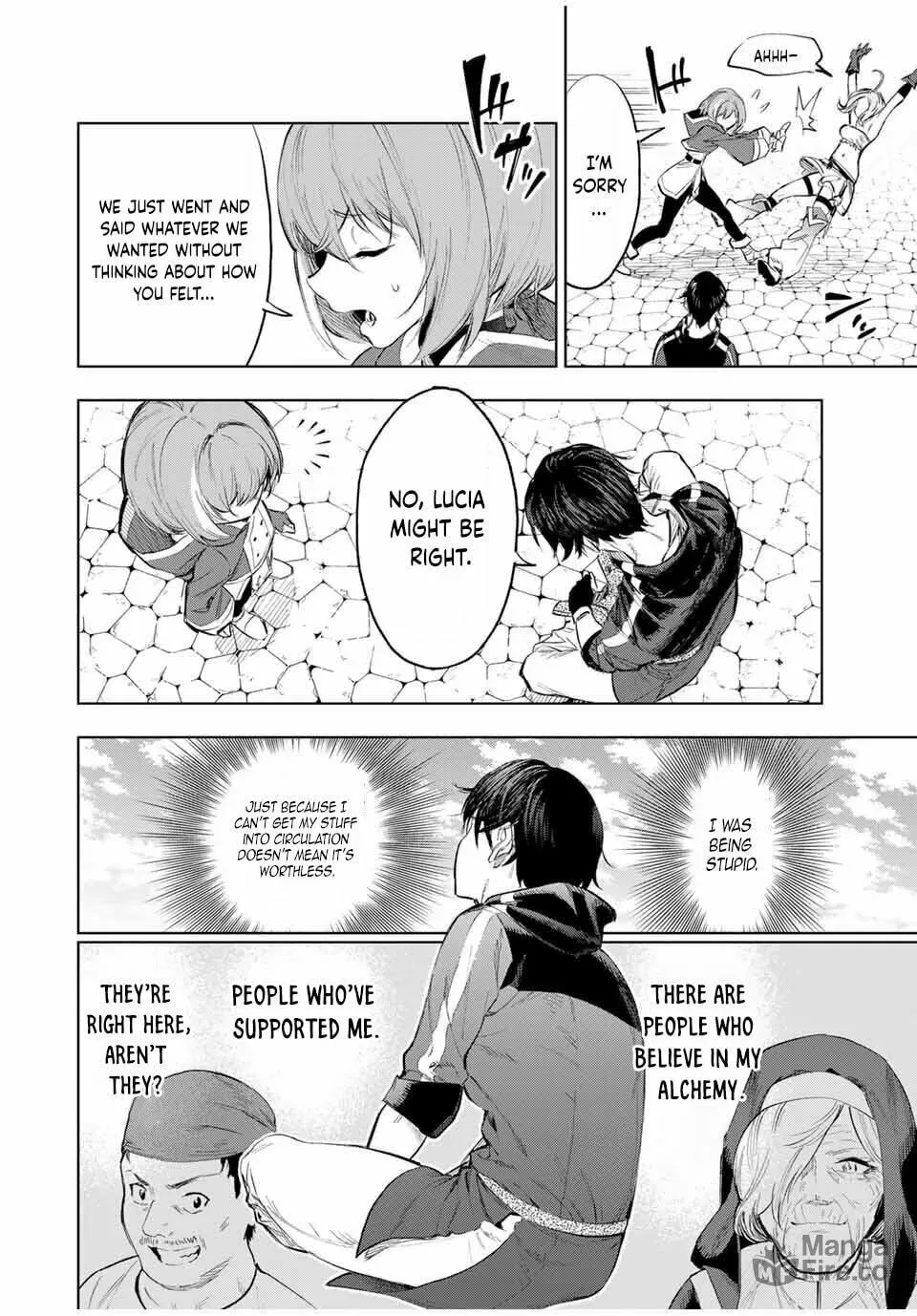 Genkai Shuuraku wo Datsu Mura Shita Renkinjutsushi, Tokai de "Saikyou" nano ga Bare Makuru. ~Rougai domo ni wa Iikagen Aiso ga Tsukimashita~ Chapter 2 — Page 30