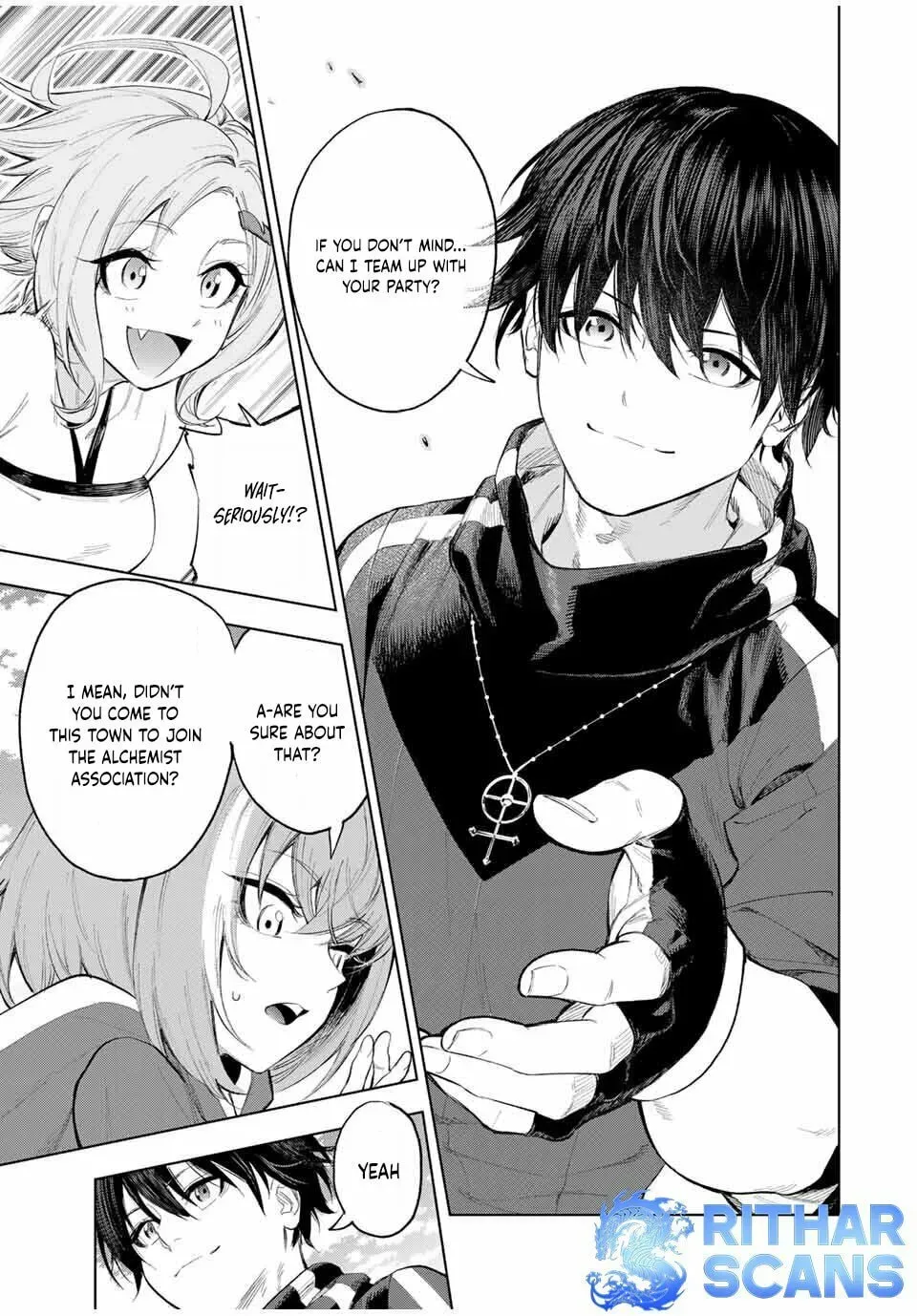 Genkai Shuuraku wo Datsu Mura Shita Renkinjutsushi, Tokai de "Saikyou" nano ga Bare Makuru. ~Rougai domo ni wa Iikagen Aiso ga Tsukimashita~ Chapter 2 — Page 31