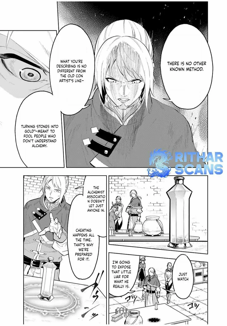 Genkai Shuuraku wo Datsu Mura Shita Renkinjutsushi, Tokai de "Saikyou" nano ga Bare Makuru. ~Rougai domo ni wa Iikagen Aiso ga Tsukimashita~ Chapter 2 — Page 37