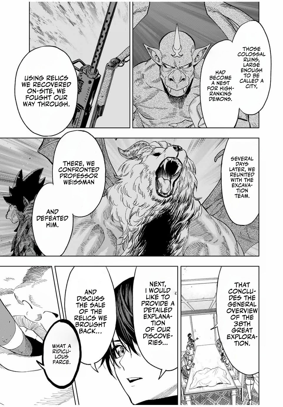 Genkai Shuuraku wo Datsu Mura Shita Renkinjutsushi, Tokai de "Saikyou" nano ga Bare Makuru. ~Rougai domo ni wa Iikagen Aiso ga Tsukimashita~ Chapter 20 — Page 6