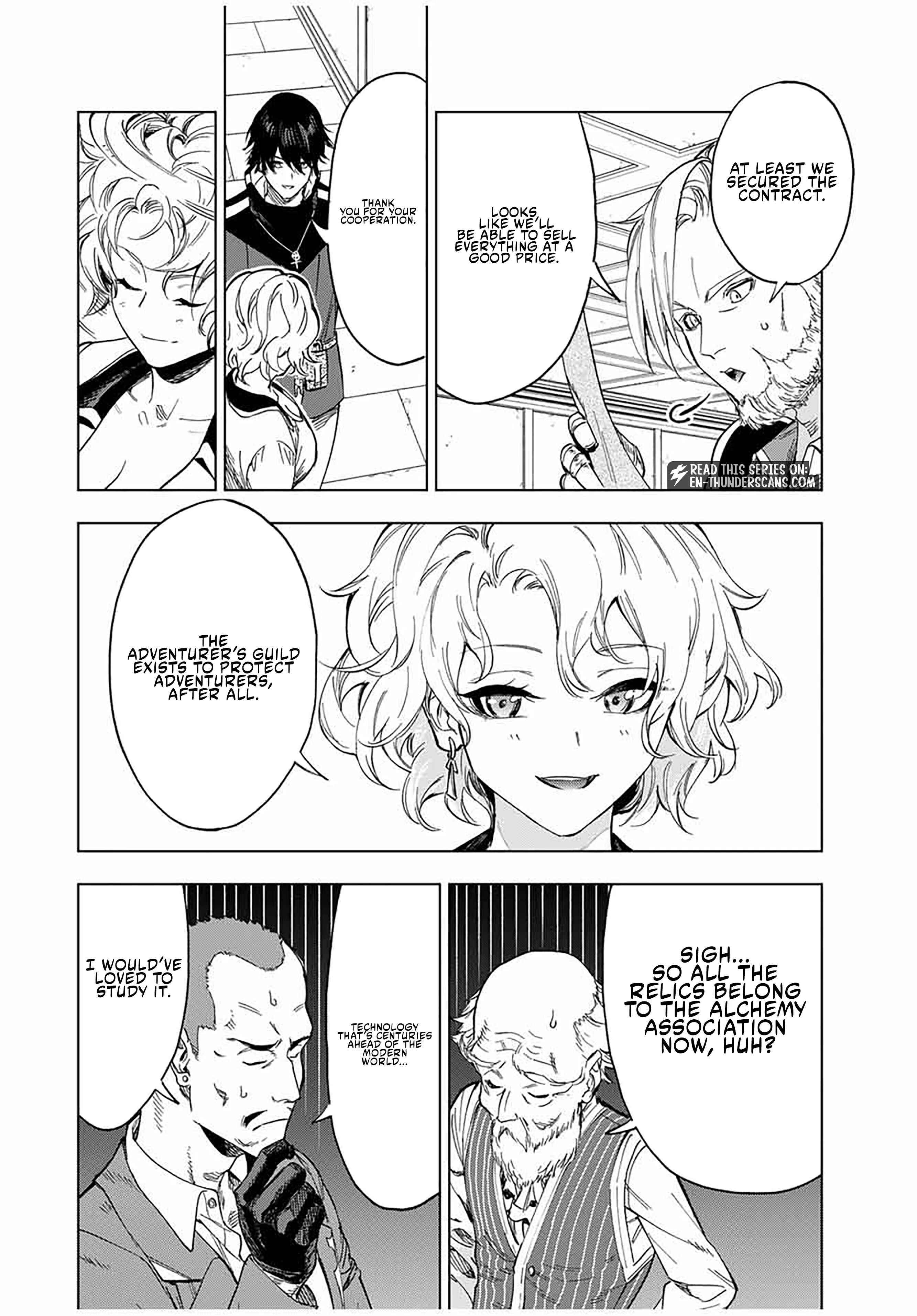 Genkai Shuuraku wo Datsu Mura Shita Renkinjutsushi, Tokai de "Saikyou" nano ga Bare Makuru. ~Rougai domo ni wa Iikagen Aiso ga Tsukimashita~ Chapter 21 — Page 5