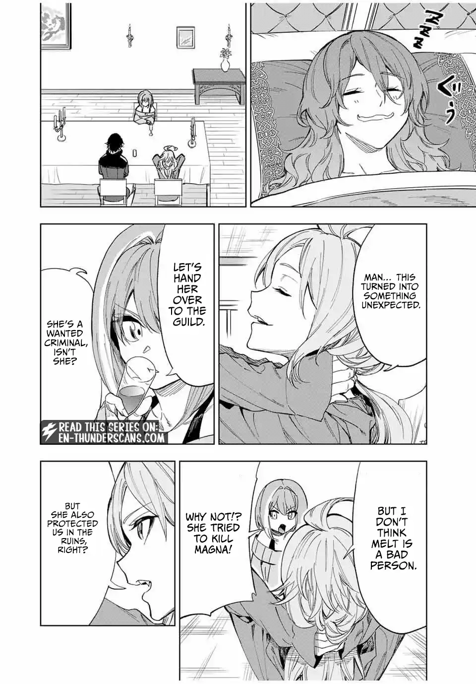 Genkai Shuuraku wo Datsu Mura Shita Renkinjutsushi, Tokai de "Saikyou" nano ga Bare Makuru. ~Rougai domo ni wa Iikagen Aiso ga Tsukimashita~ Chapter 23 — Page 5