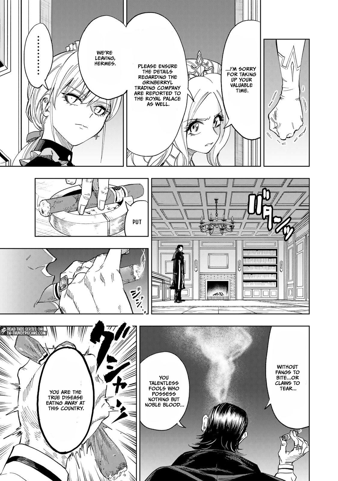 Genkai Shuuraku wo Datsu Mura Shita Renkinjutsushi, Tokai de "Saikyou" nano ga Bare Makuru. ~Rougai domo ni wa Iikagen Aiso ga Tsukimashita~ Chapter 28 — Page 7