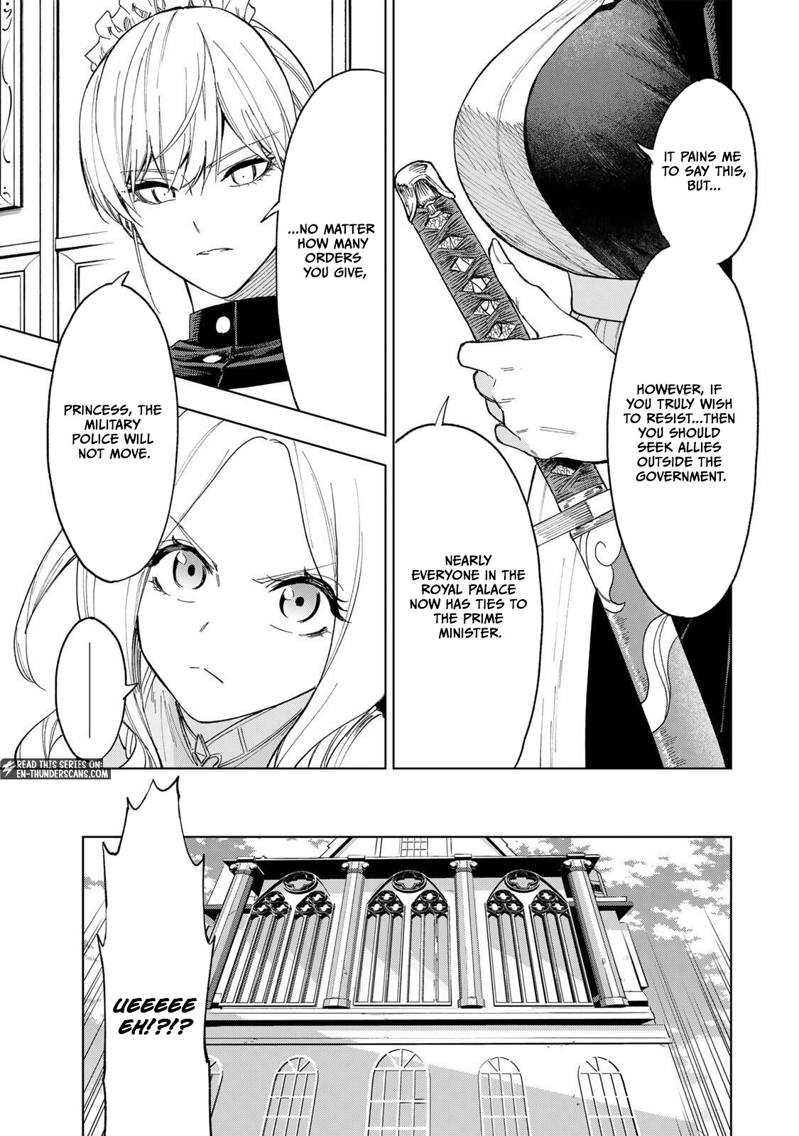 Genkai Shuuraku wo Datsu Mura Shita Renkinjutsushi, Tokai de "Saikyou" nano ga Bare Makuru. ~Rougai domo ni wa Iikagen Aiso ga Tsukimashita~ Chapter 28 — Page 13