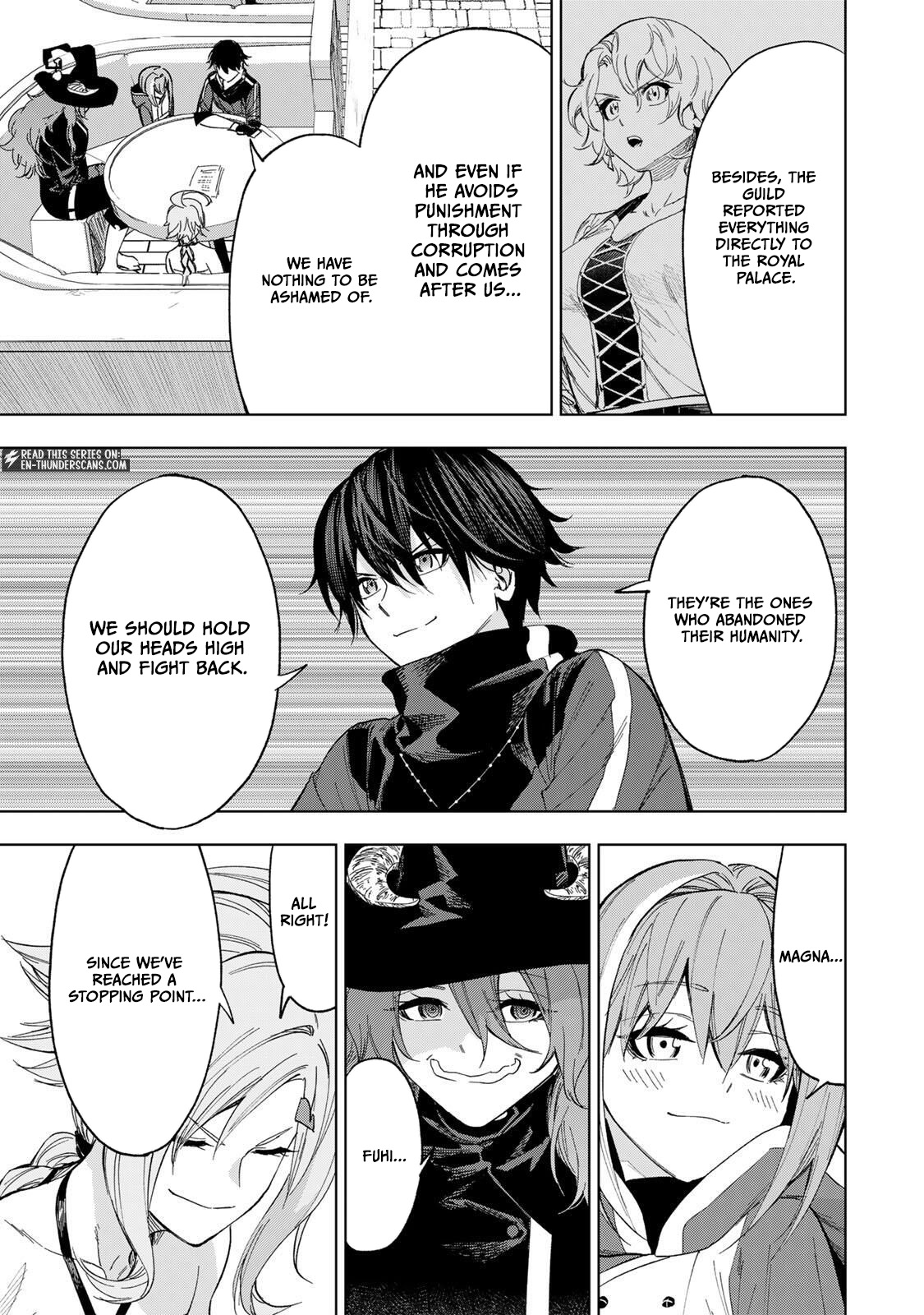 Genkai Shuuraku wo Datsu Mura Shita Renkinjutsushi, Tokai de "Saikyou" nano ga Bare Makuru. ~Rougai domo ni wa Iikagen Aiso ga Tsukimashita~ Chapter 28 — Page 17