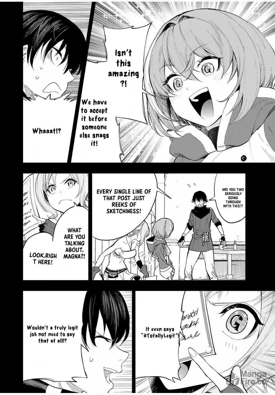 Genkai Shuuraku wo Datsu Mura Shita Renkinjutsushi, Tokai de "Saikyou" nano ga Bare Makuru. ~Rougai domo ni wa Iikagen Aiso ga Tsukimashita~ Chapter 3 — Page 12