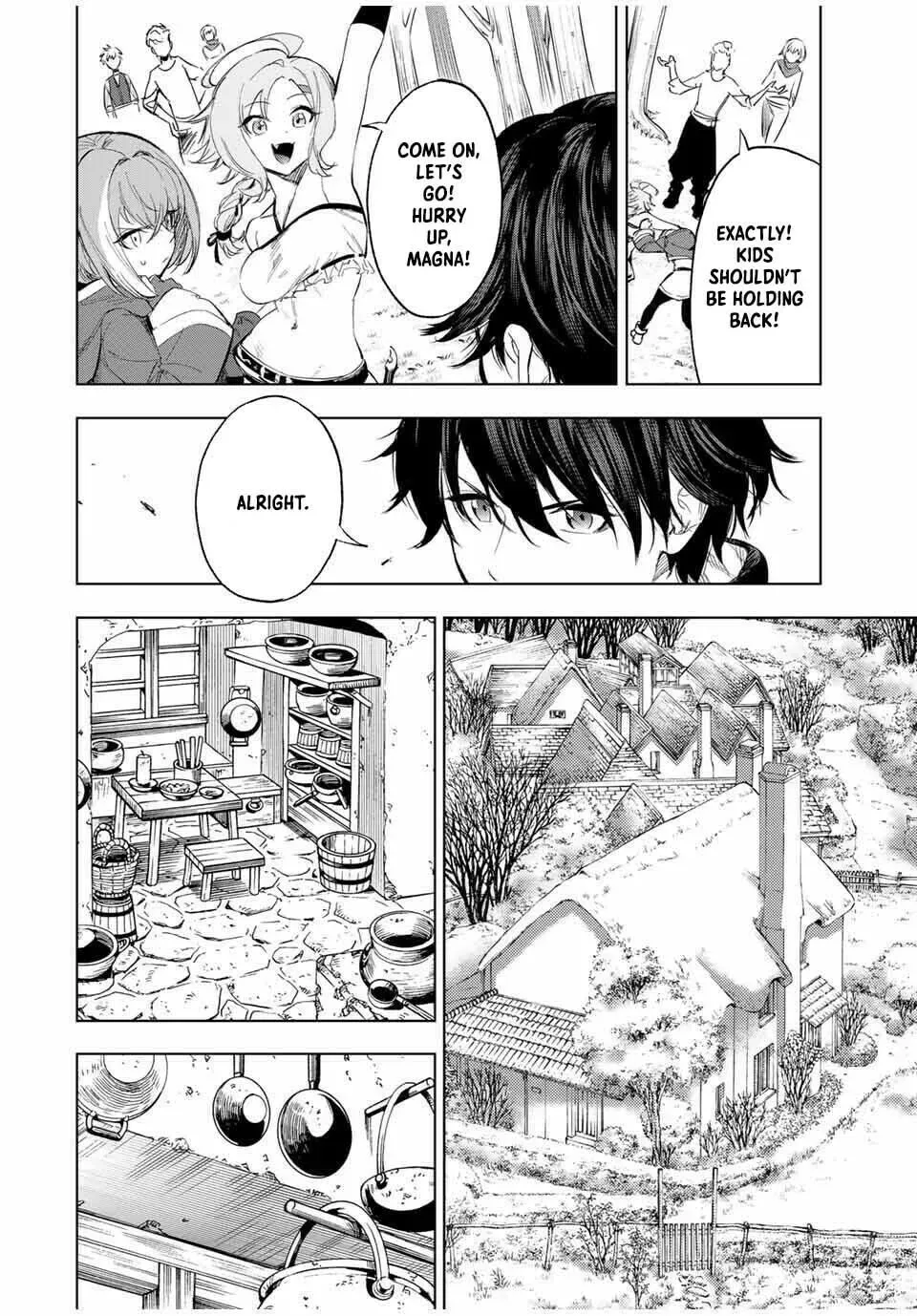 Genkai Shuuraku wo Datsu Mura Shita Renkinjutsushi, Tokai de "Saikyou" nano ga Bare Makuru. ~Rougai domo ni wa Iikagen Aiso ga Tsukimashita~ Chapter 3 — Page 16