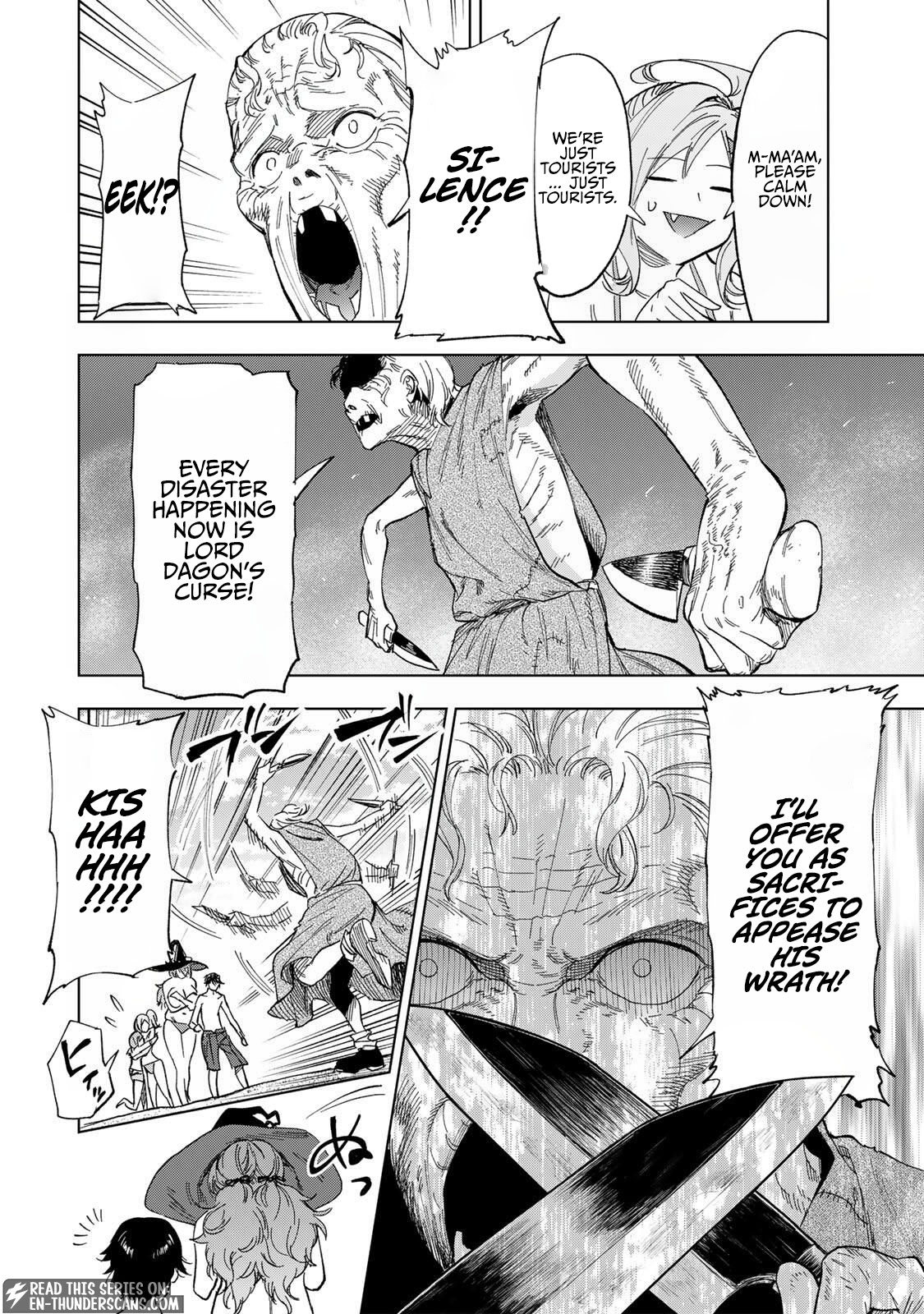 Genkai Shuuraku wo Datsu Mura Shita Renkinjutsushi, Tokai de "Saikyou" nano ga Bare Makuru. ~Rougai domo ni wa Iikagen Aiso ga Tsukimashita~ Chapter 30 — Page 3