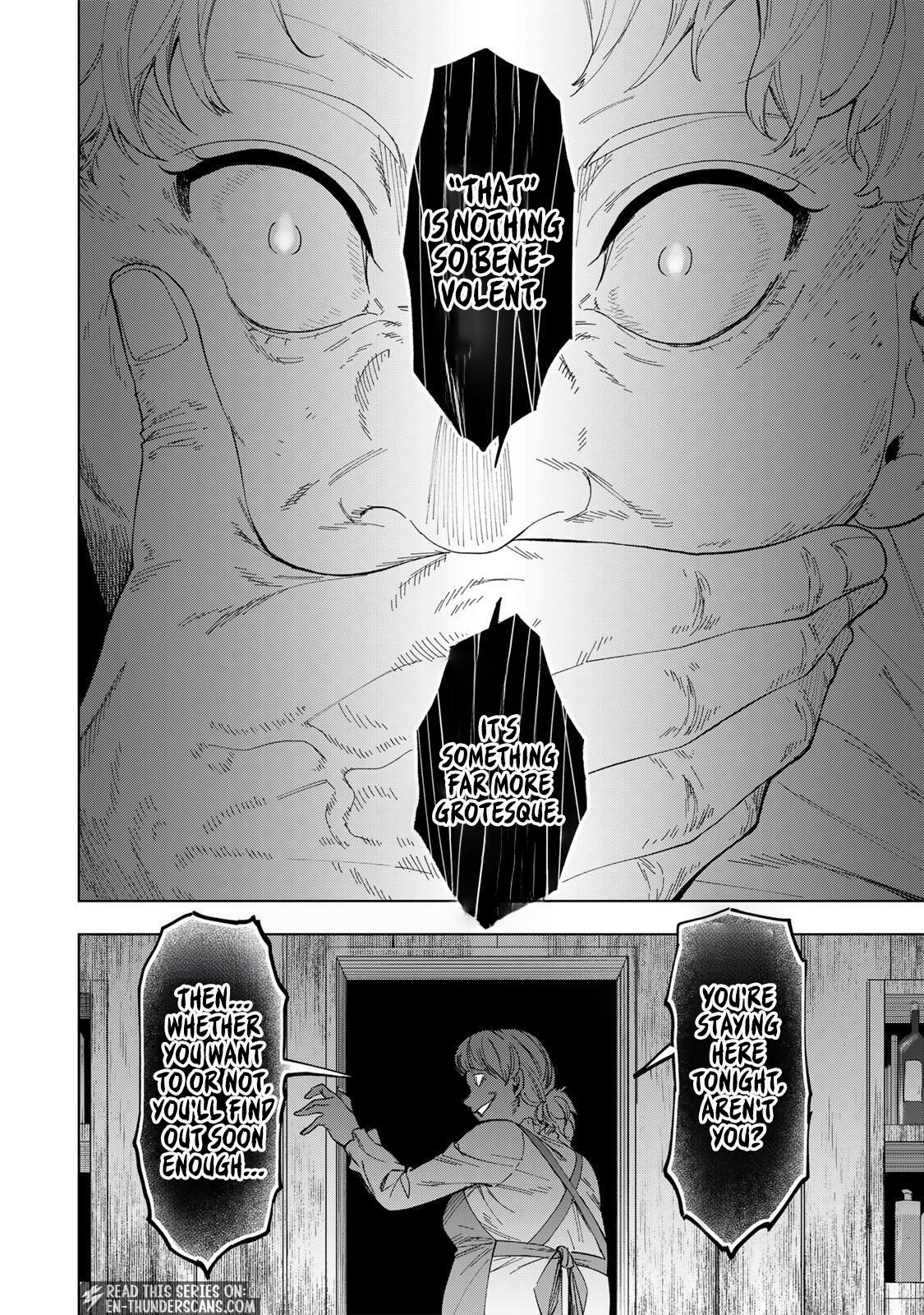 Genkai Shuuraku wo Datsu Mura Shita Renkinjutsushi, Tokai de "Saikyou" nano ga Bare Makuru. ~Rougai domo ni wa Iikagen Aiso ga Tsukimashita~ Chapter 30 — Page 13