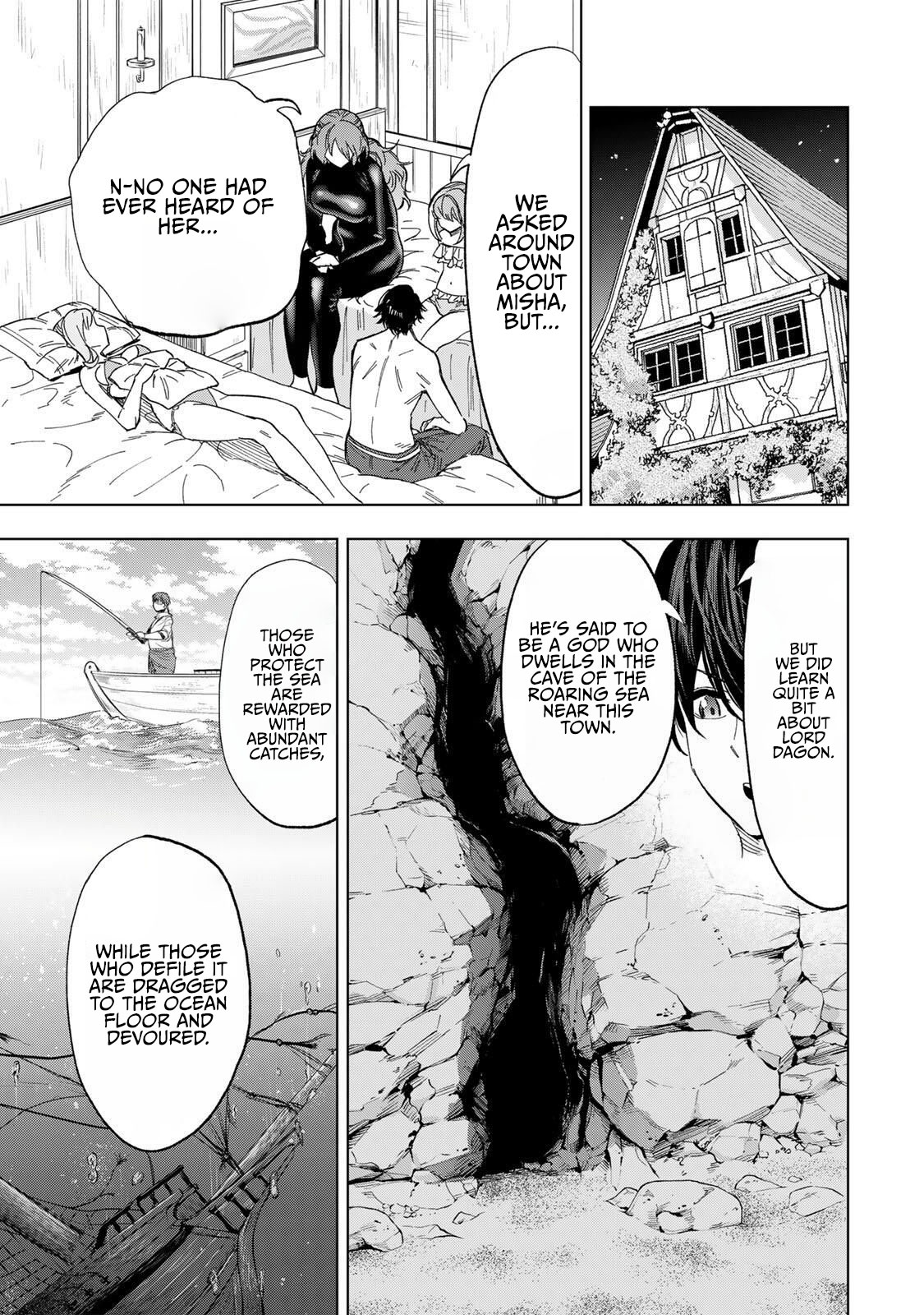 Genkai Shuuraku wo Datsu Mura Shita Renkinjutsushi, Tokai de "Saikyou" nano ga Bare Makuru. ~Rougai domo ni wa Iikagen Aiso ga Tsukimashita~ Chapter 30 — Page 14