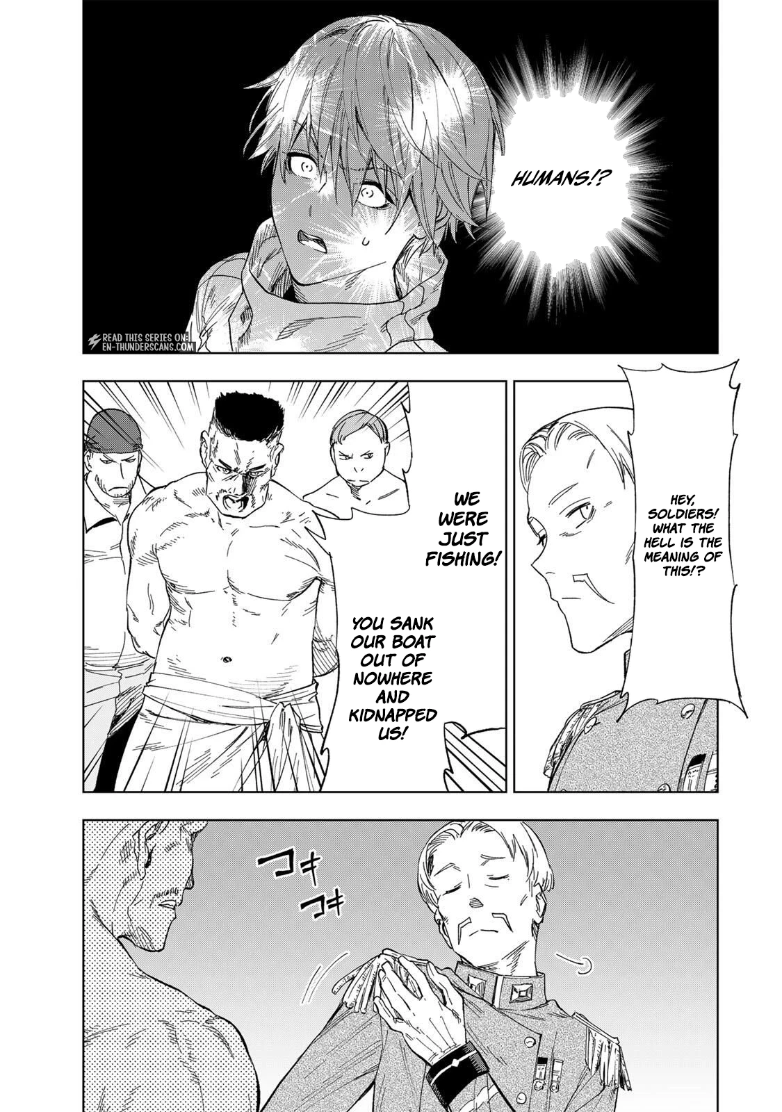 Genkai Shuuraku wo Datsu Mura Shita Renkinjutsushi, Tokai de "Saikyou" nano ga Bare Makuru. ~Rougai domo ni wa Iikagen Aiso ga Tsukimashita~ Chapter 32 — Page 12