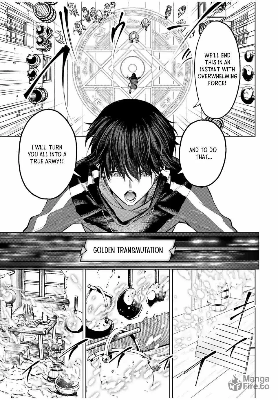 Genkai Shuuraku wo Datsu Mura Shita Renkinjutsushi, Tokai de "Saikyou" nano ga Bare Makuru. ~Rougai domo ni wa Iikagen Aiso ga Tsukimashita~ Chapter 4 — Page 9