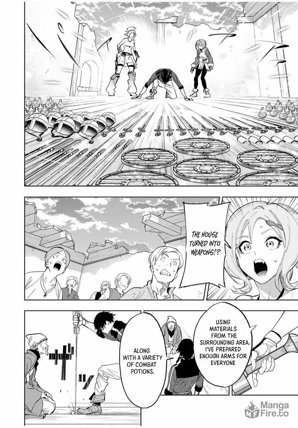 Genkai Shuuraku wo Datsu Mura Shita Renkinjutsushi, Tokai de "Saikyou" nano ga Bare Makuru. ~Rougai domo ni wa Iikagen Aiso ga Tsukimashita~ Chapter 4 — Page 12