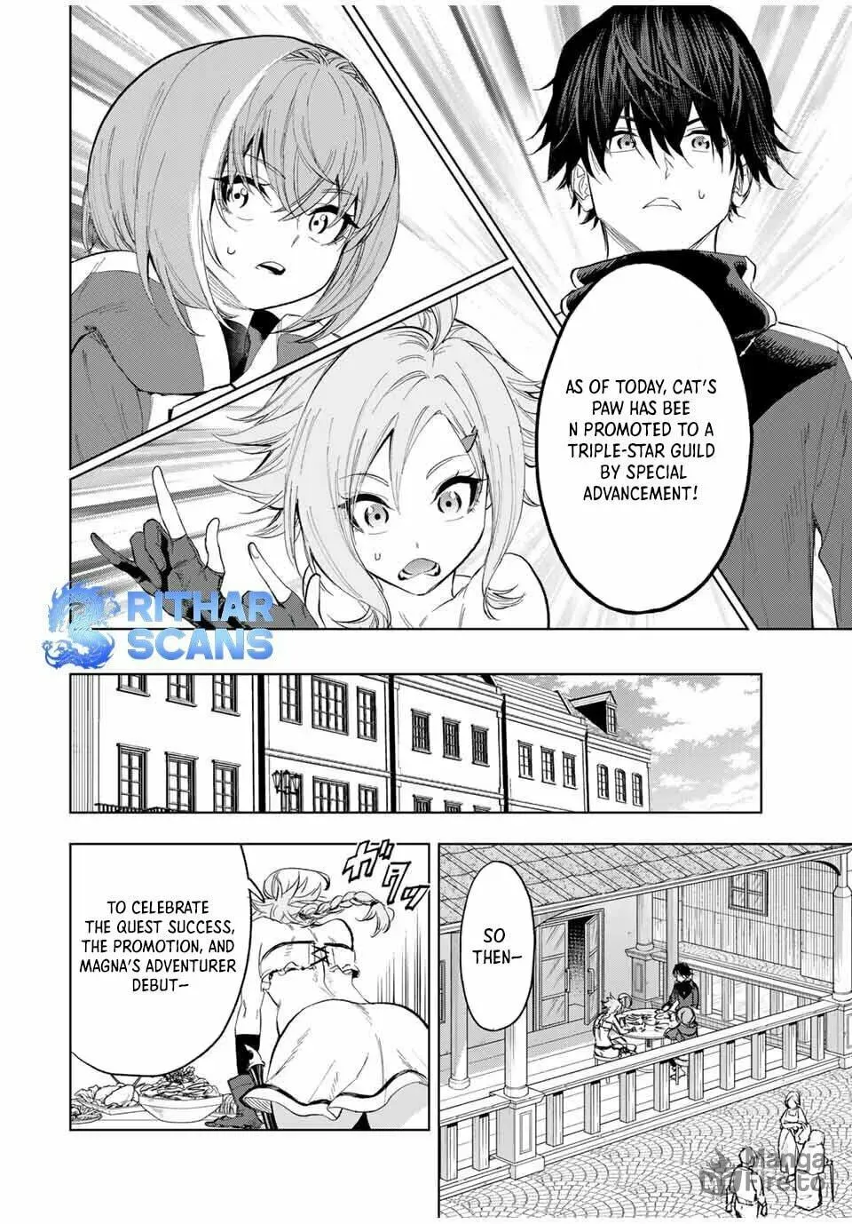 Genkai Shuuraku wo Datsu Mura Shita Renkinjutsushi, Tokai de "Saikyou" nano ga Bare Makuru. ~Rougai domo ni wa Iikagen Aiso ga Tsukimashita~ Chapter 5 — Page 6