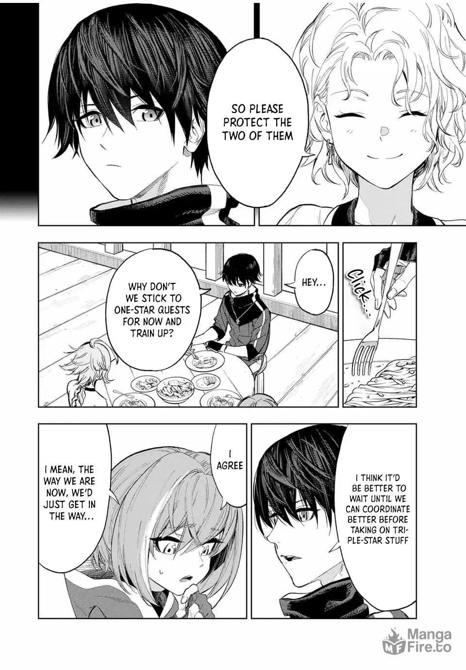 Genkai Shuuraku wo Datsu Mura Shita Renkinjutsushi, Tokai de "Saikyou" nano ga Bare Makuru. ~Rougai domo ni wa Iikagen Aiso ga Tsukimashita~ Chapter 5 — Page 12