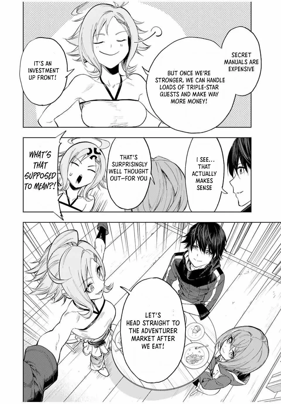 Genkai Shuuraku wo Datsu Mura Shita Renkinjutsushi, Tokai de "Saikyou" nano ga Bare Makuru. ~Rougai domo ni wa Iikagen Aiso ga Tsukimashita~ Chapter 5 — Page 14