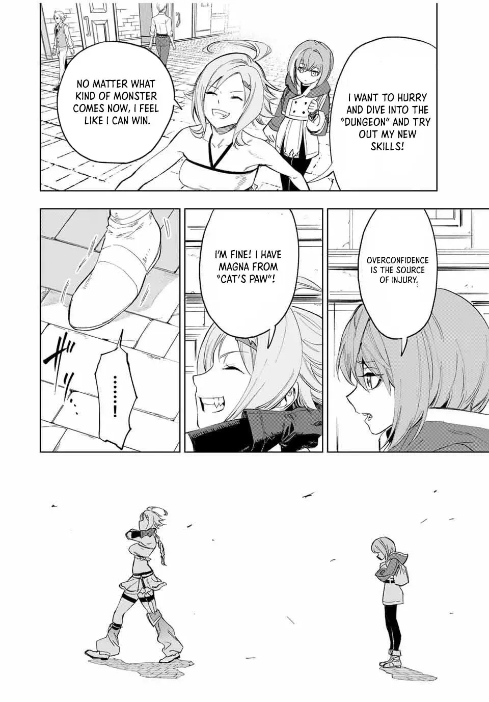 Genkai Shuuraku wo Datsu Mura Shita Renkinjutsushi, Tokai de "Saikyou" nano ga Bare Makuru. ~Rougai domo ni wa Iikagen Aiso ga Tsukimashita~ Chapter 6 — Page 8