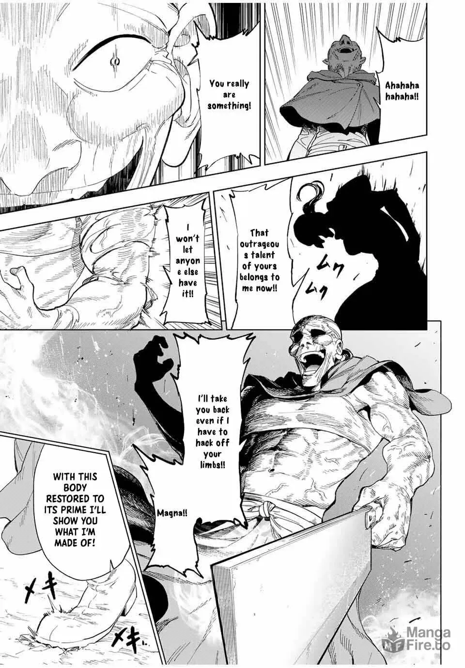 Genkai Shuuraku wo Datsu Mura Shita Renkinjutsushi, Tokai de "Saikyou" nano ga Bare Makuru. ~Rougai domo ni wa Iikagen Aiso ga Tsukimashita~ Chapter 7 — Page 13