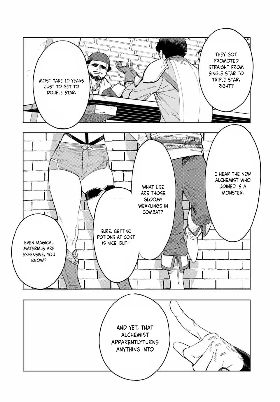 Genkai Shuuraku wo Datsu Mura Shita Renkinjutsushi, Tokai de "Saikyou" nano ga Bare Makuru. ~Rougai domo ni wa Iikagen Aiso ga Tsukimashita~ Chapter 8 — Page 6