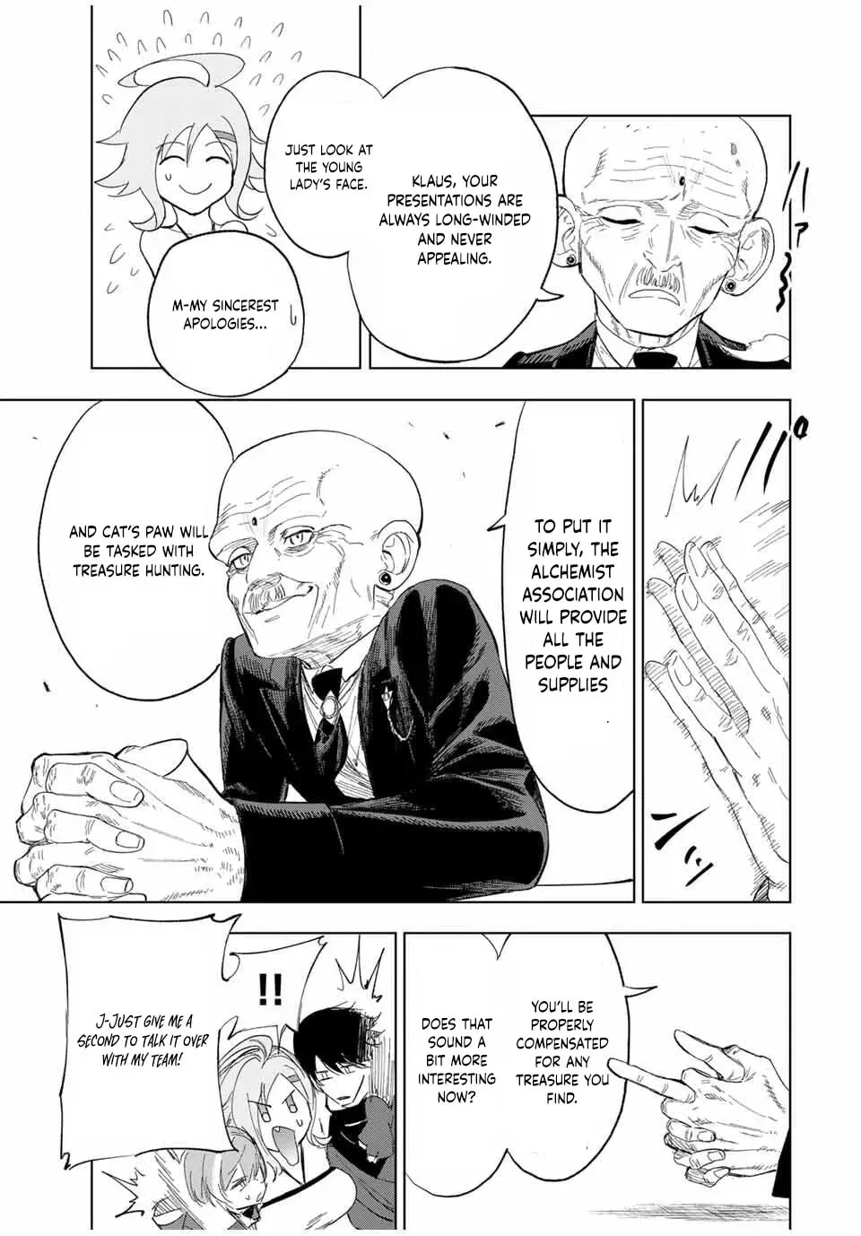 Genkai Shuuraku wo Datsu Mura Shita Renkinjutsushi, Tokai de "Saikyou" nano ga Bare Makuru. ~Rougai domo ni wa Iikagen Aiso ga Tsukimashita~ Chapter 9 — Page 4