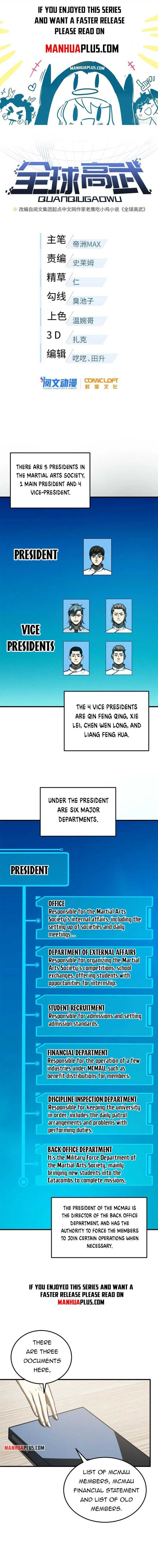Global Martial Arts Chapter 175 — Page 1