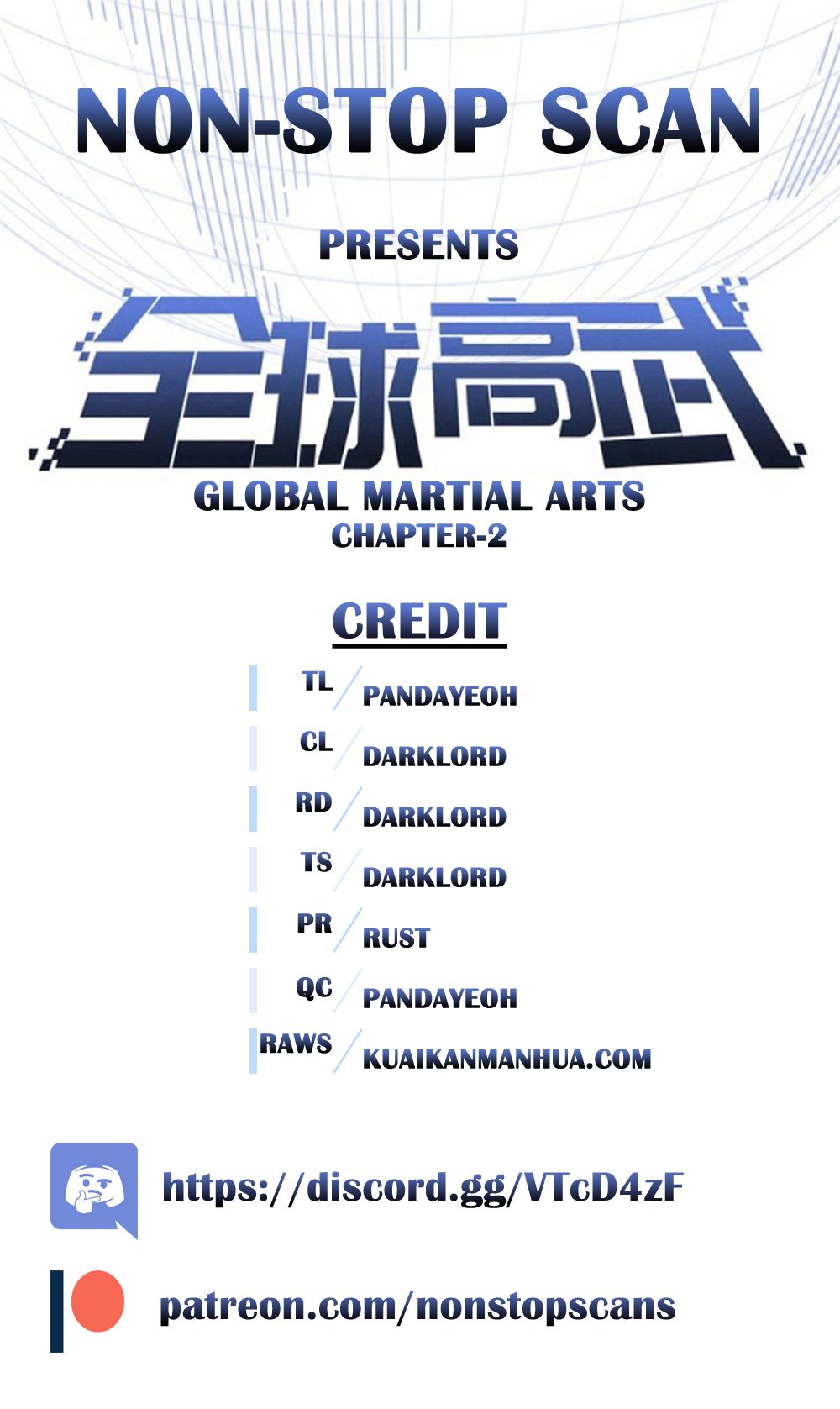 Global Martial Arts Chapter 2 — Page 1