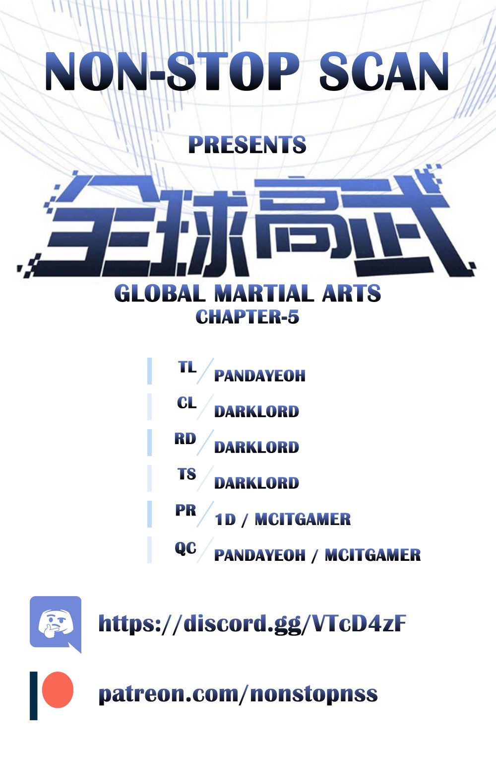 Global Martial Arts Chapter 5 — Page 1