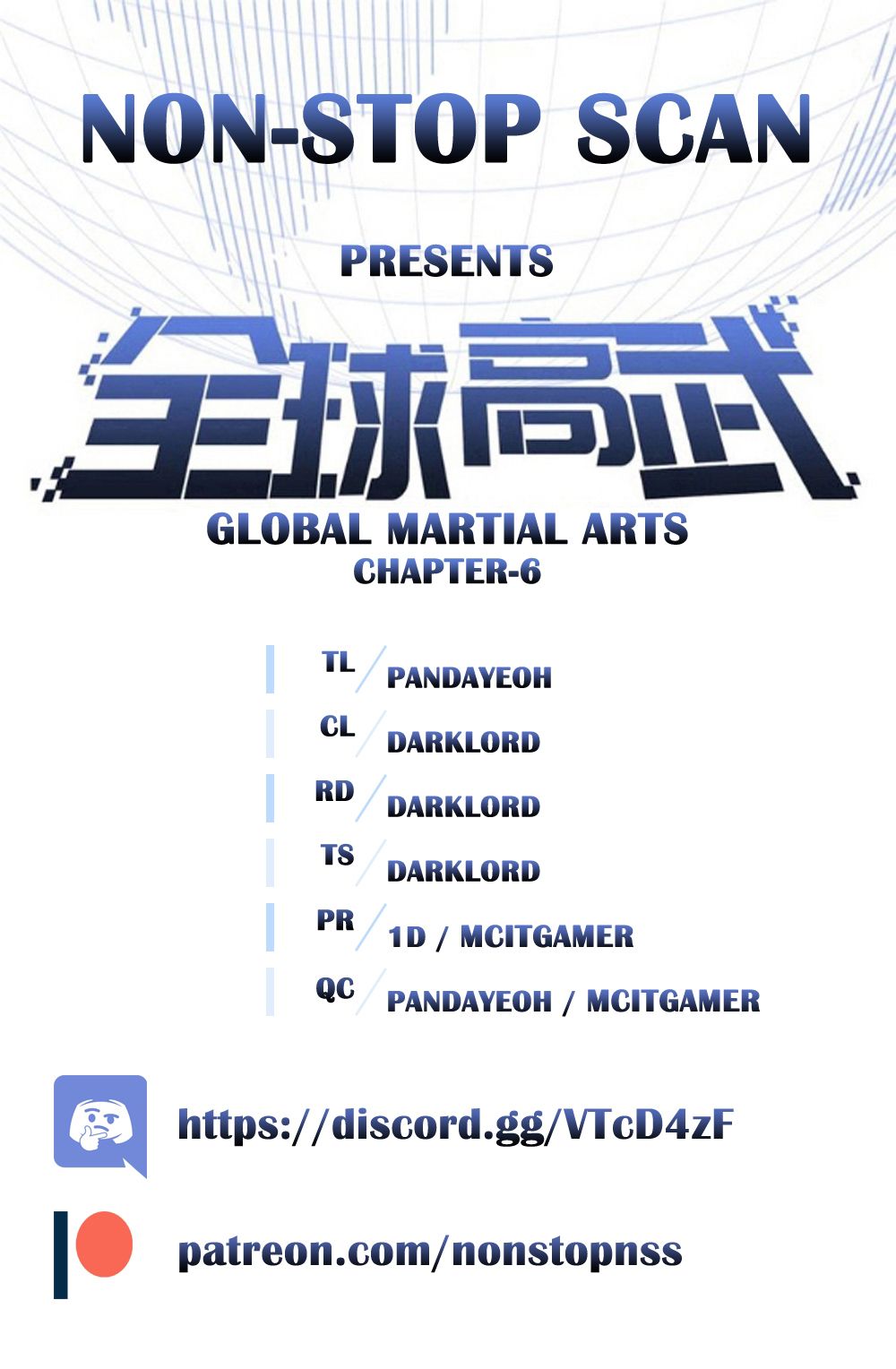 Global Martial Arts Chapter 6 — Page 1