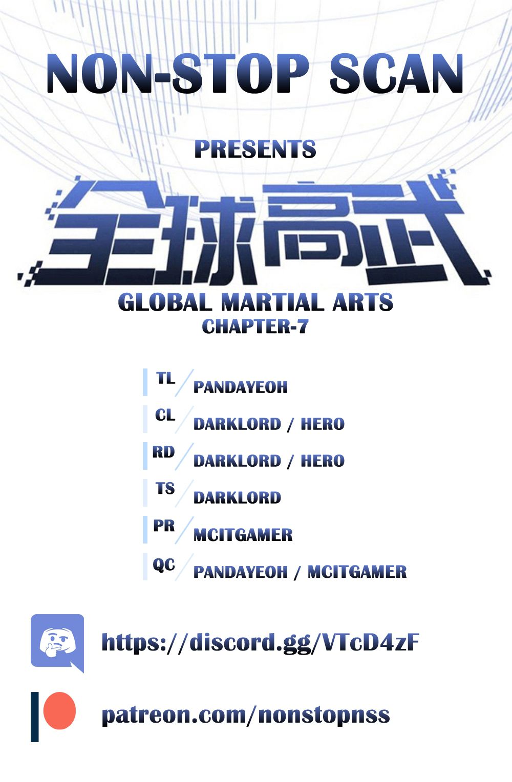 Global Martial Arts Chapter 7 — Page 1
