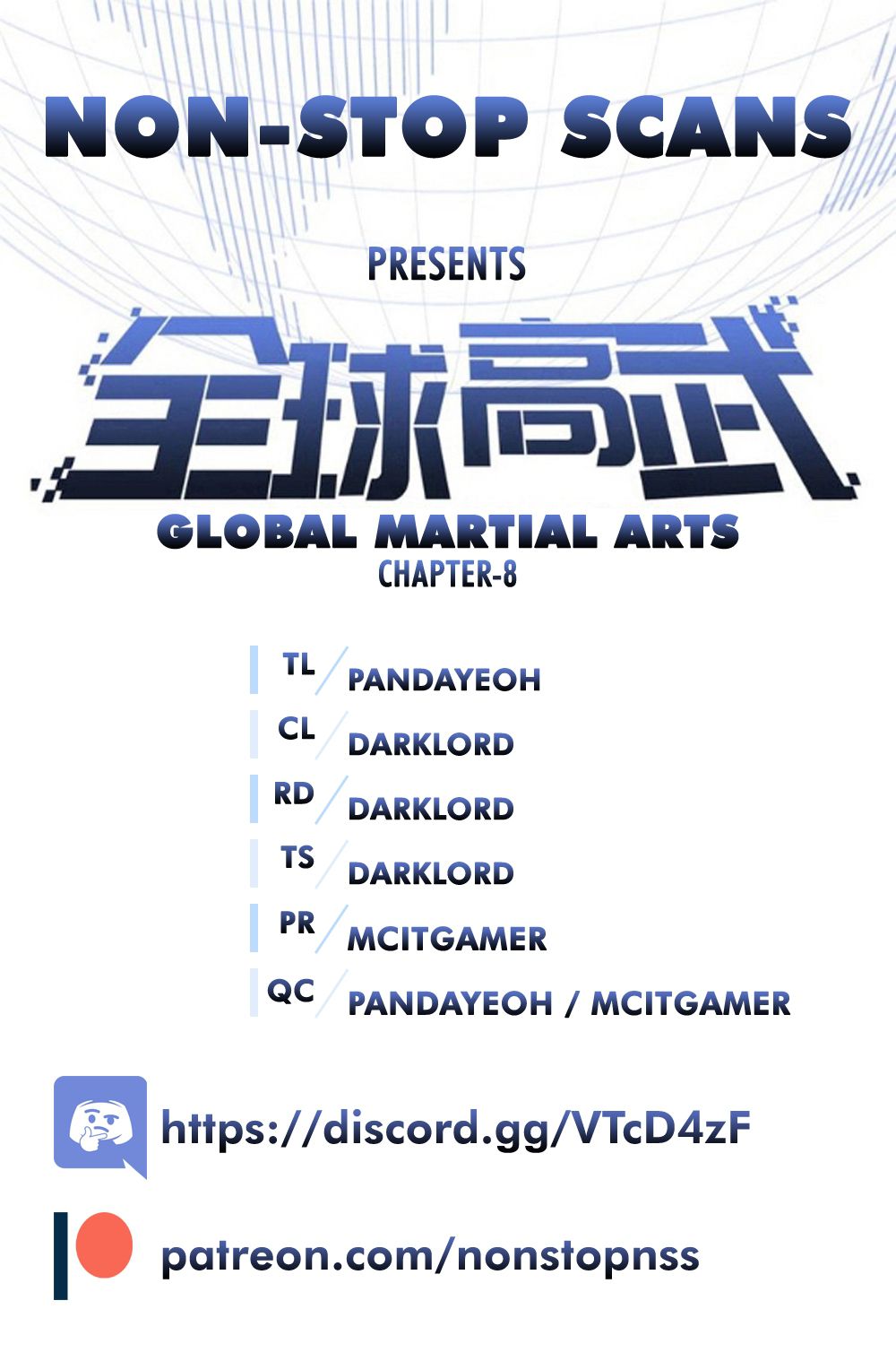 Global Martial Arts Chapter 8 — Page 1
