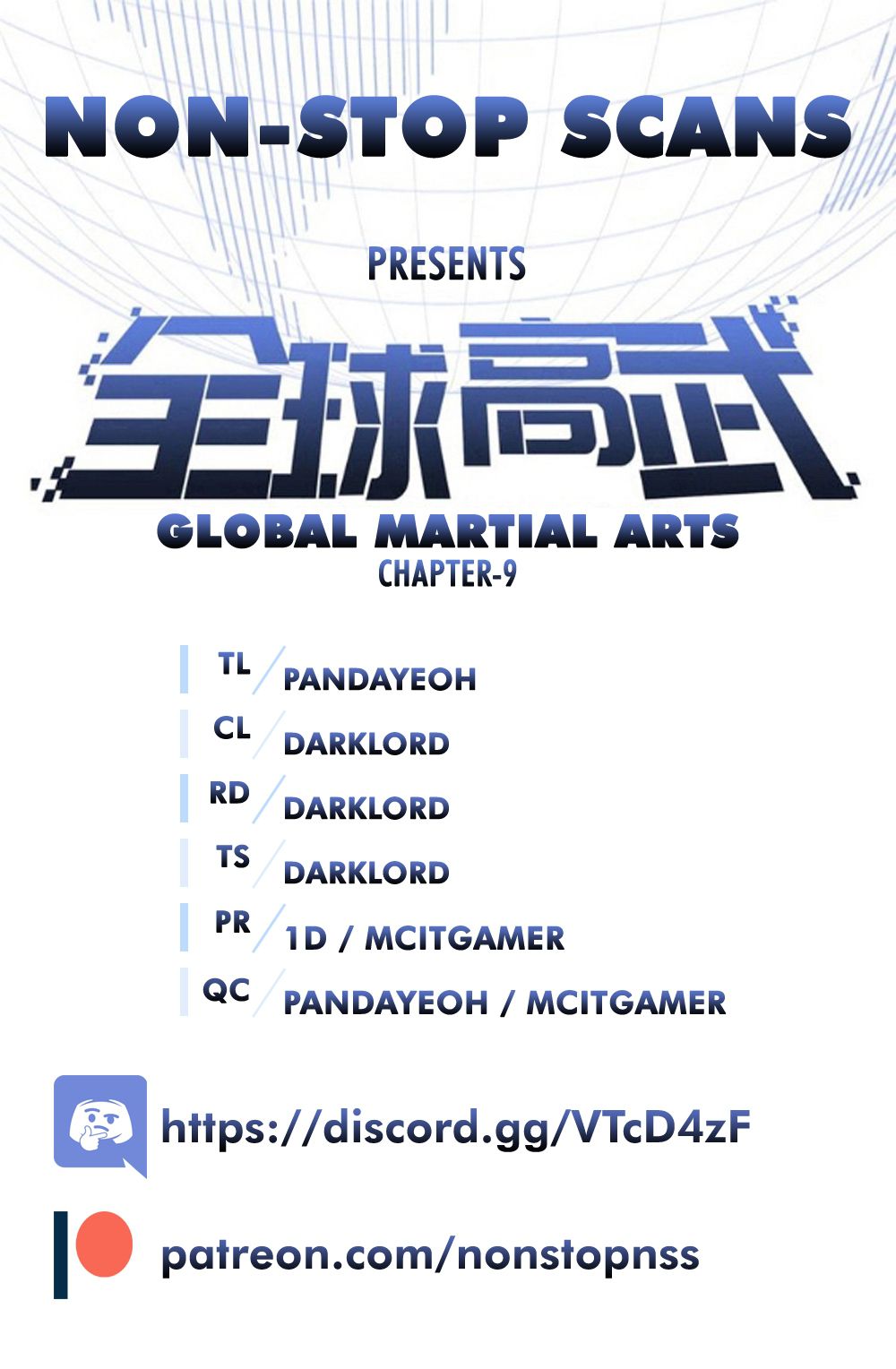 Global Martial Arts Chapter 9 — Page 1