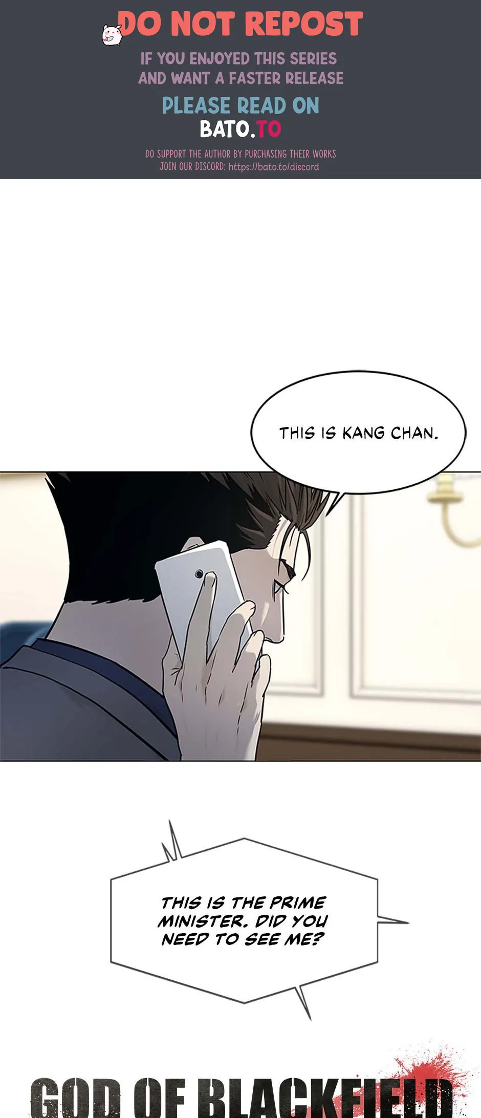 God of Blackfield Chapter 182 — Page 1