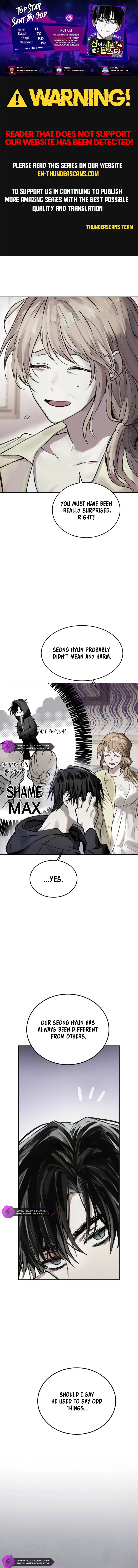 Godsent Top Star Chapter 3 — Page 1
