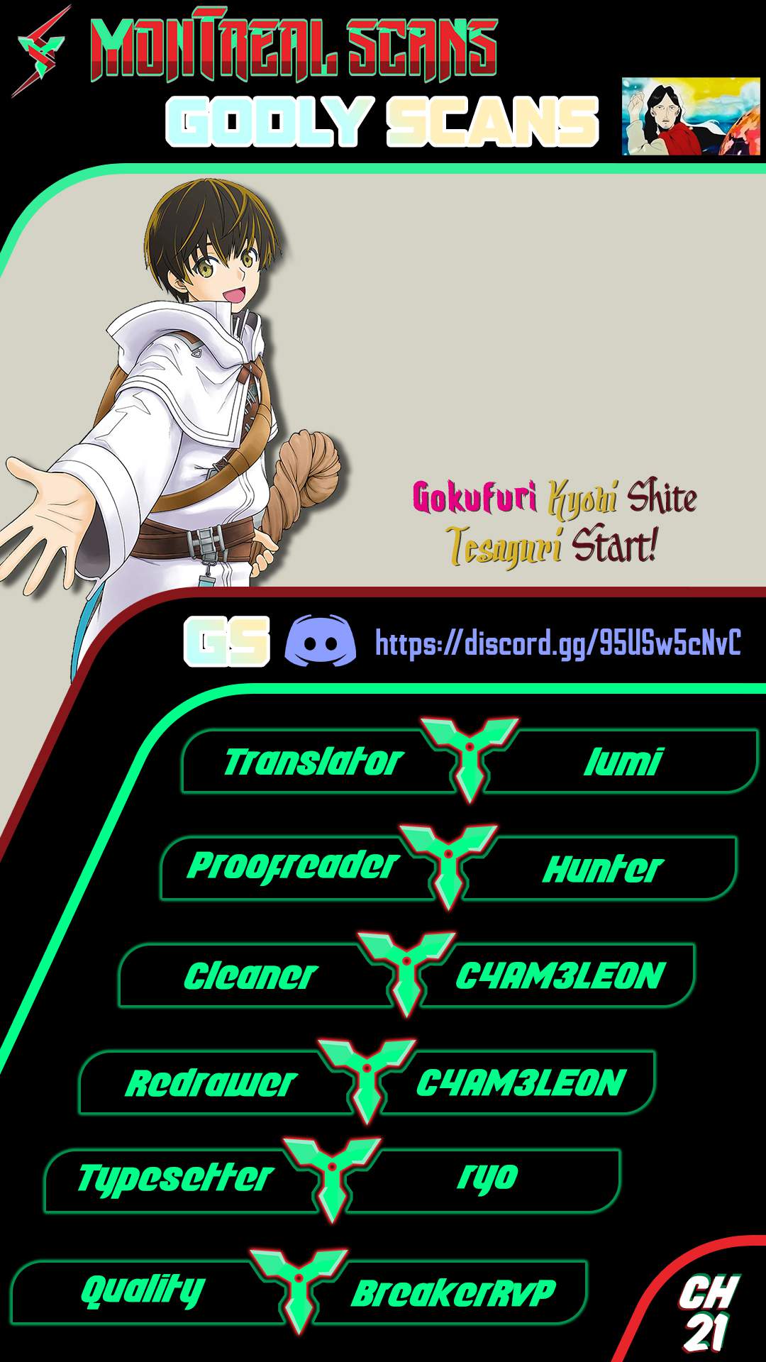 Gokufuri Kyohi Shite Tesaguri Start! Tokka Shinai Healer, Nakama to Wakarete Tabi ni Deru Chapter 21 — Page 1