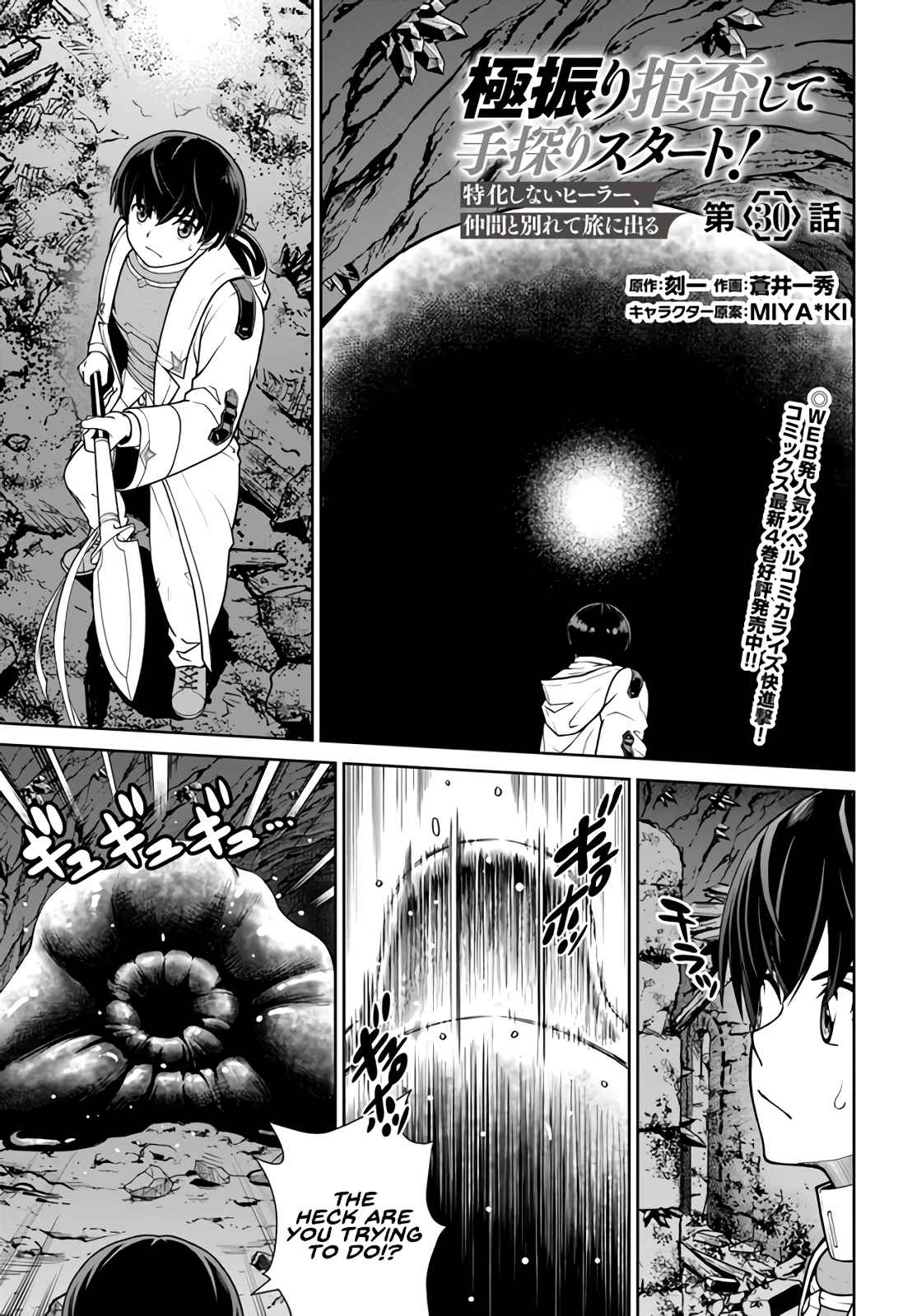 Gokufuri Kyohi Shite Tesaguri Start! Tokka Shinai Healer, Nakama to Wakarete Tabi ni Deru Chapter 30 — Page 2