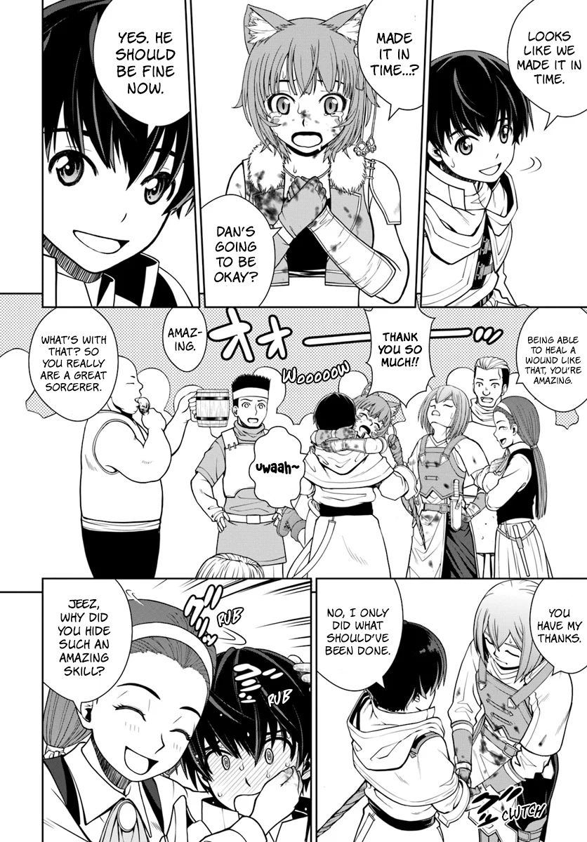 Gokufuri Kyohi Shite Tesaguri Start! Tokka Shinai Healer, Nakama to Wakarete Tabi ni Deru Chapter 4 — Page 9