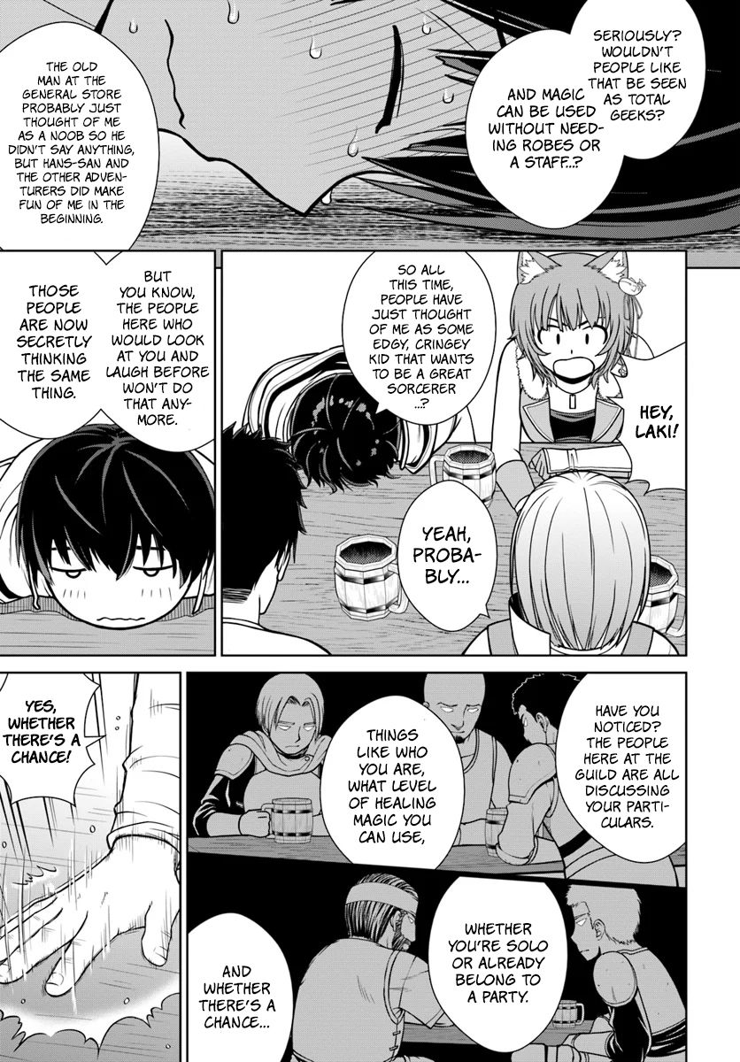 Gokufuri Kyohi Shite Tesaguri Start! Tokka Shinai Healer, Nakama to Wakarete Tabi ni Deru Chapter 4 — Page 14