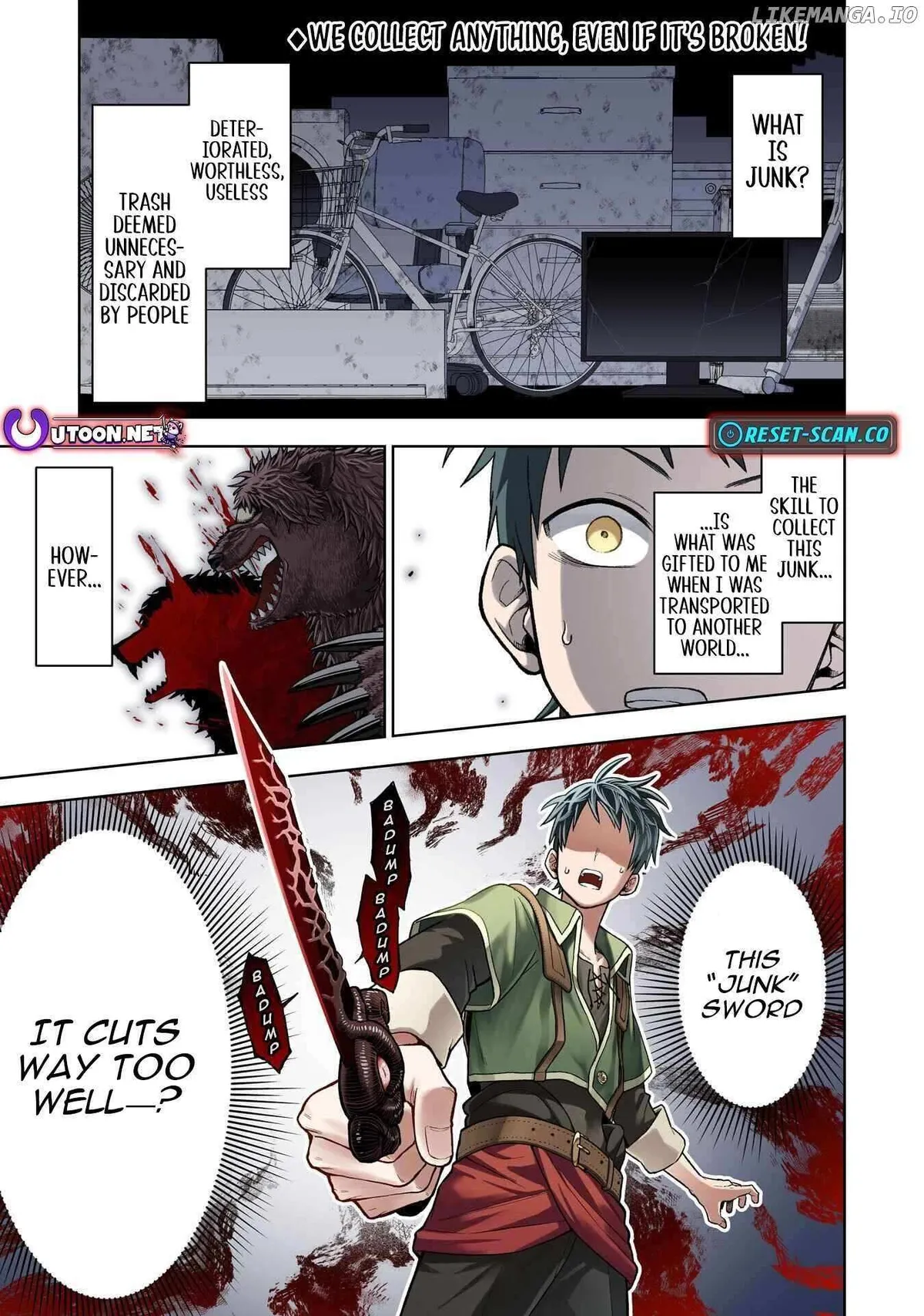 "Haihin Kaishuu" Skill de Te ni Ireta Wakeari Cheat Maken ga Saikyou Sugiru Ken ~Yakutatazu to Suterareta Ore wa, Isekai no Garakuta-tachi to Nariagaru~ Chapter 1 — Page 3